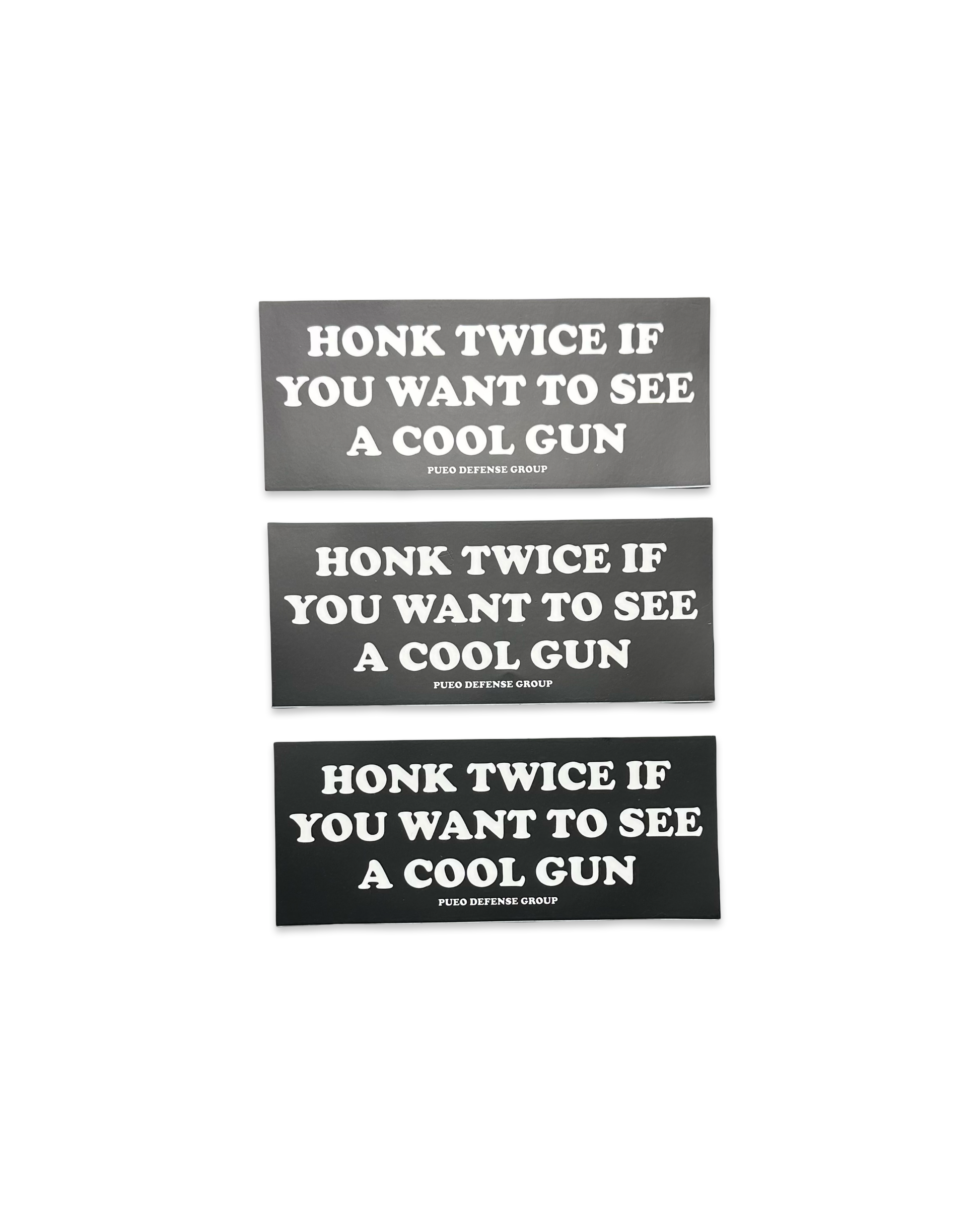Honk Twice If You Want To See A Cool Gun Sticker