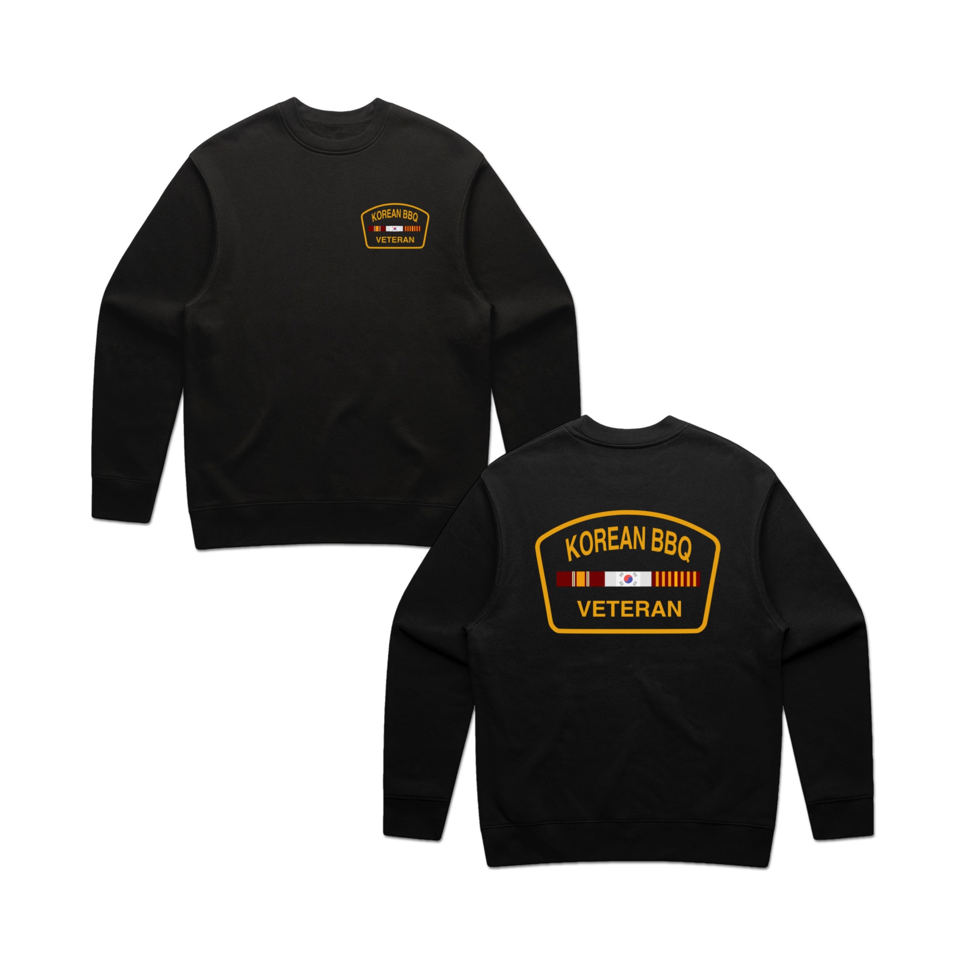 Korean BBQ Veteran Crew Neck