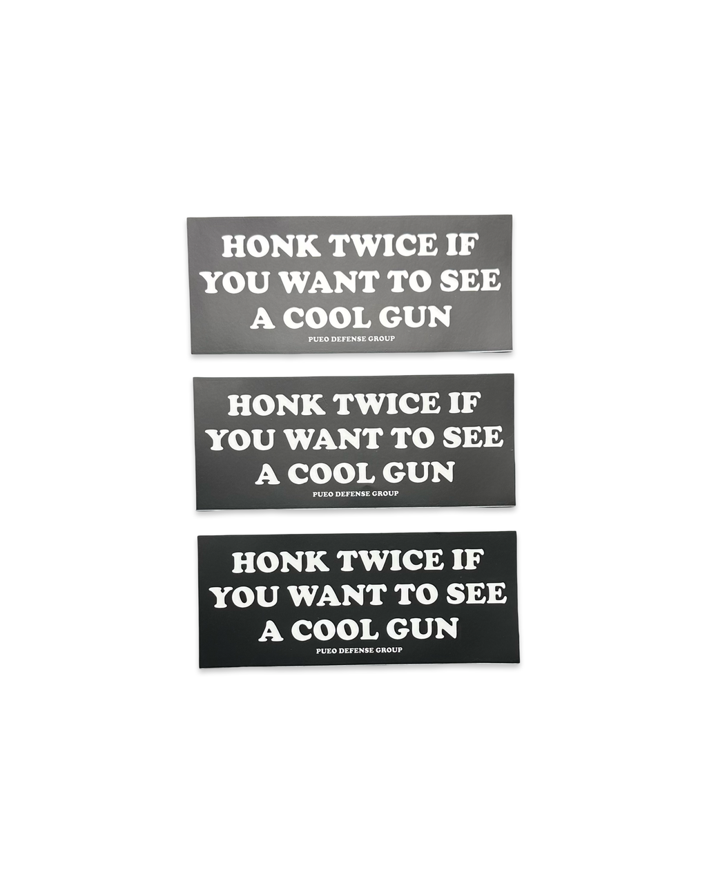 Honk Twice If You Want To See A Cool Gun Sticker