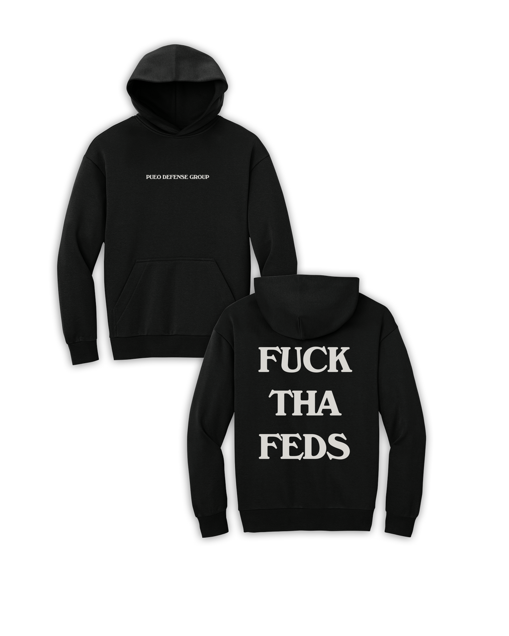 F*CK THA FEDS OVERSIZED HOODIE