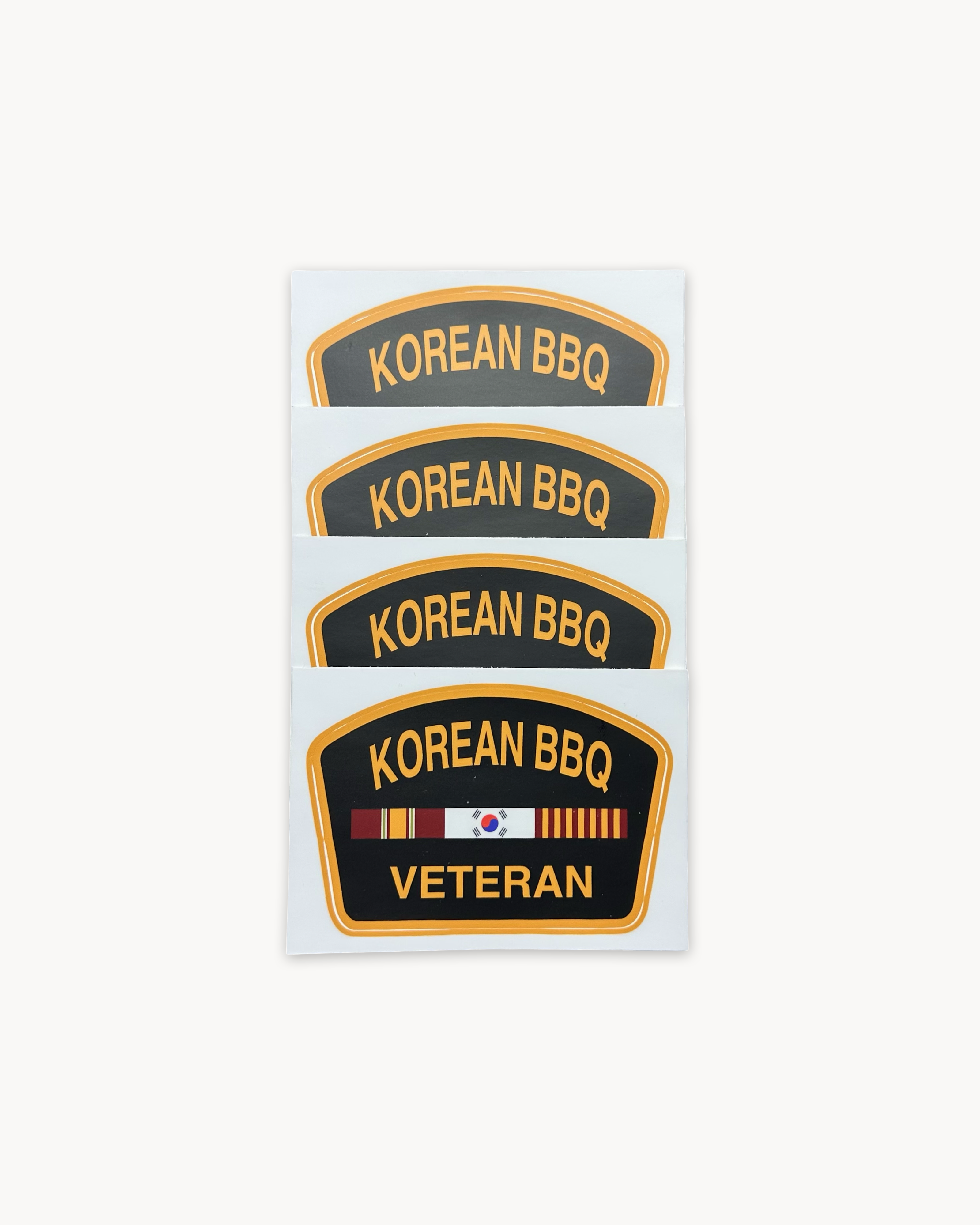 Korean BBQ Veteran Sticker