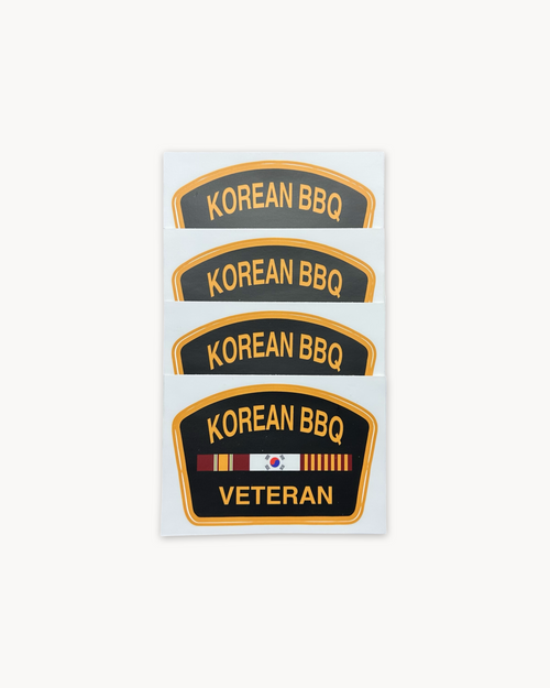 Korean BBQ Veteran Sticker