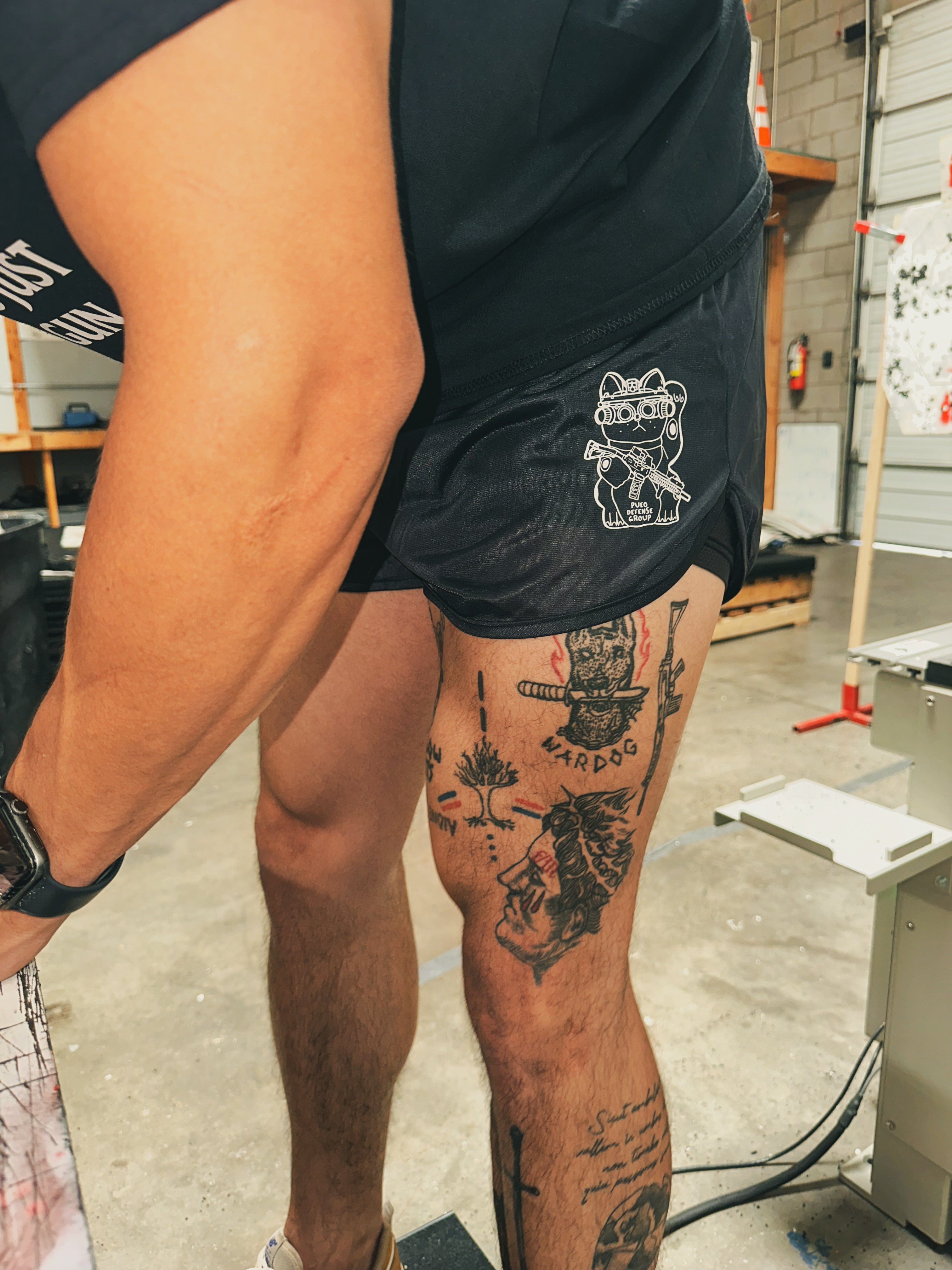 Super Shorty Short Shorts - Black