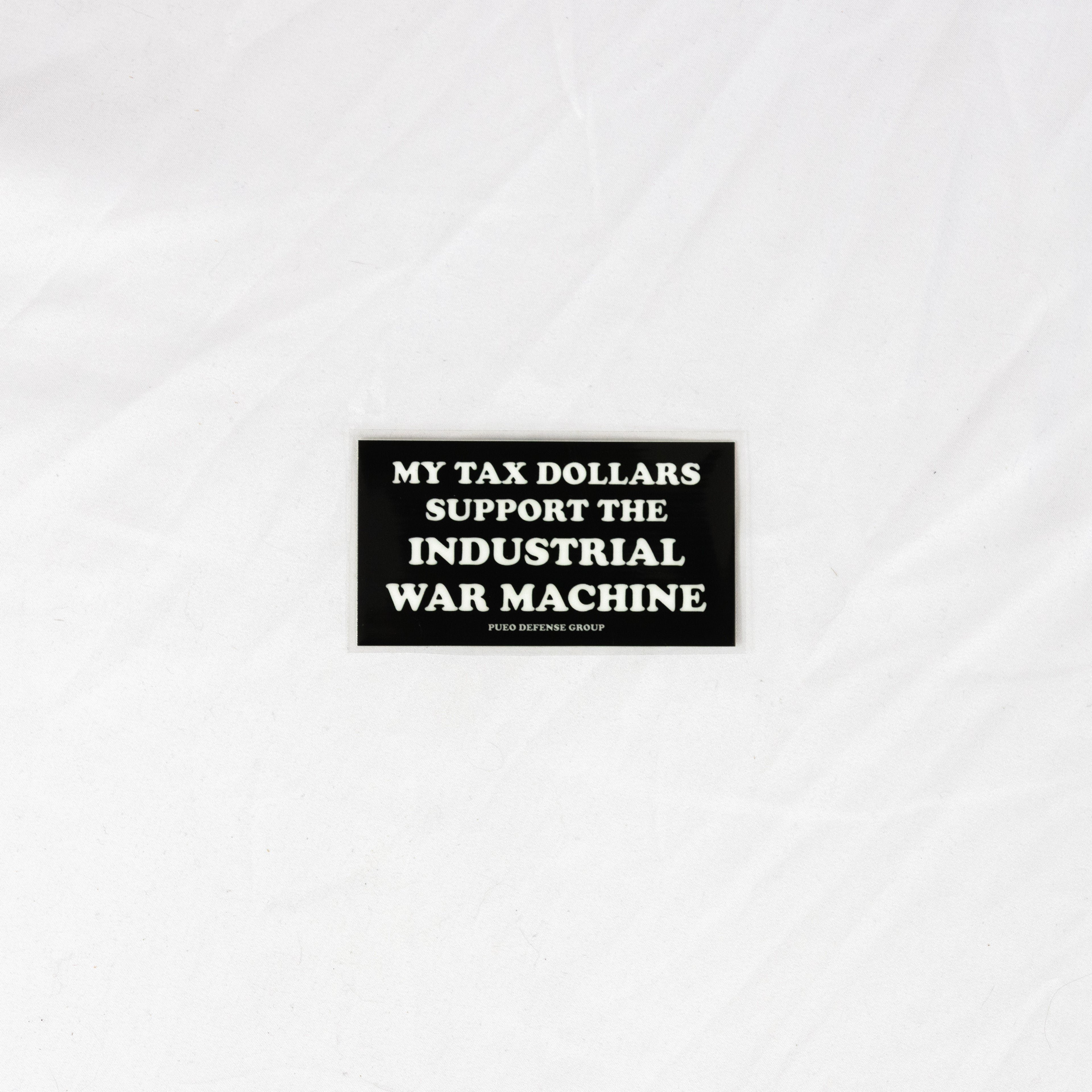 Industrial War Machine Sticker