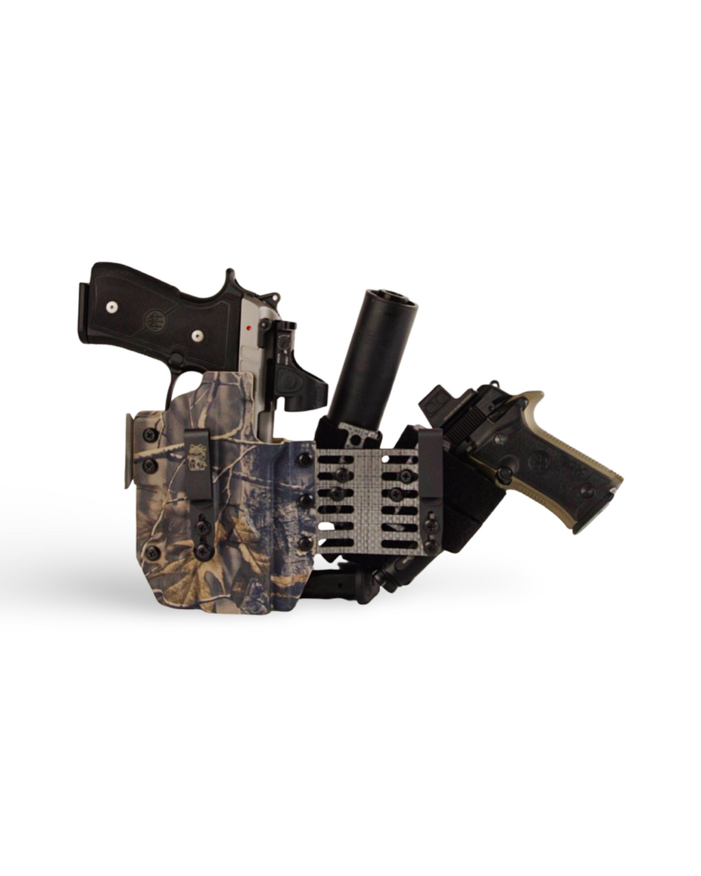 JINGO UNIVERSAL HOLSTER - DOUBLE WING - SOGGY OAK