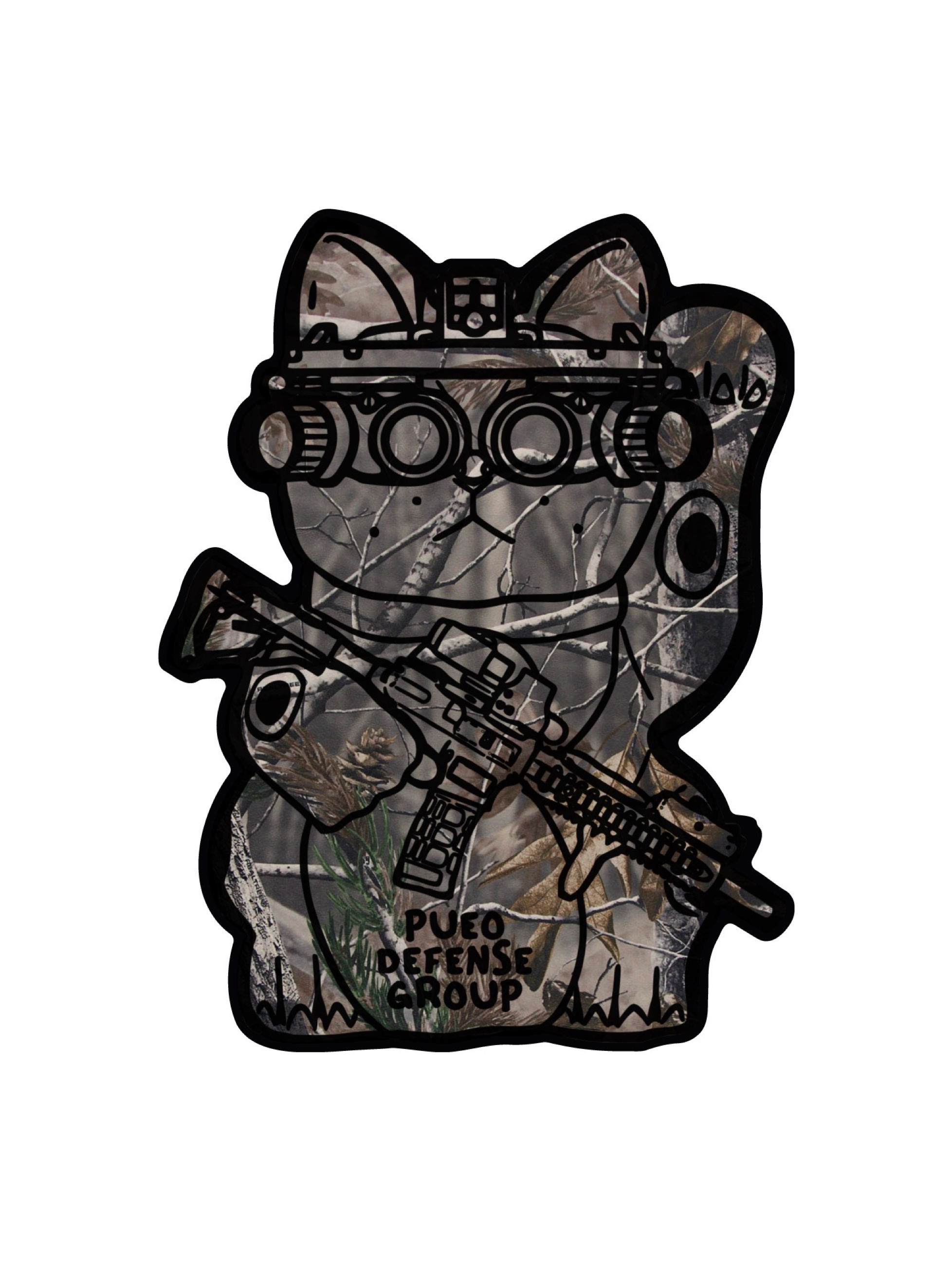 OG CAT NODS STICKER - SOGGY OAK