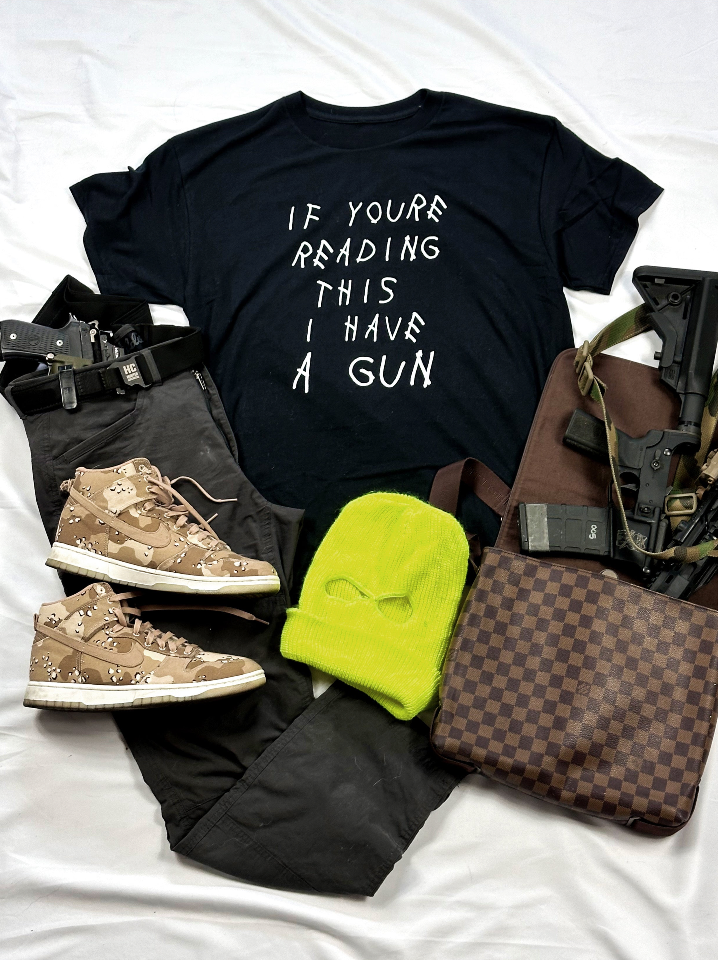 If You're Reading This I Have A Gun - Tee (Black)