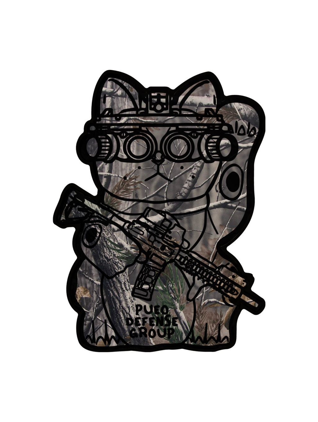 OG CAT NODS STICKER - SOGGY OAK