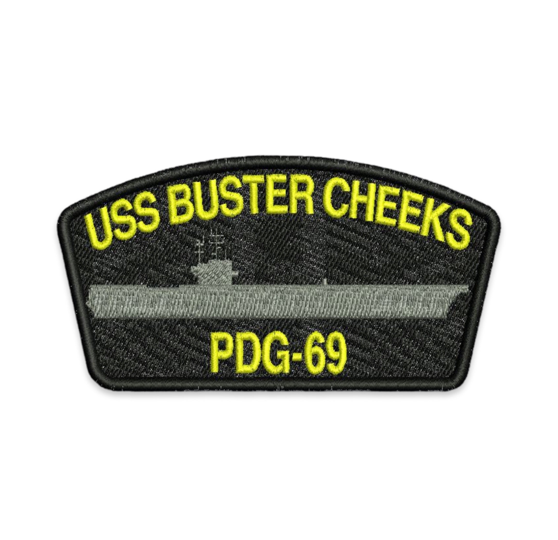 USS Buster Cheeks - Patch