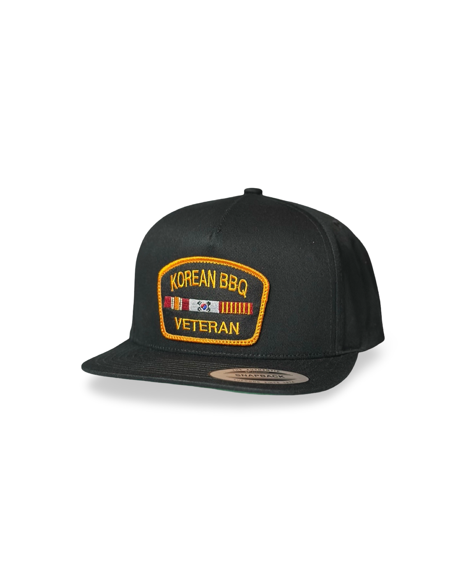 Korean BBQ Veteran Snapback Hat