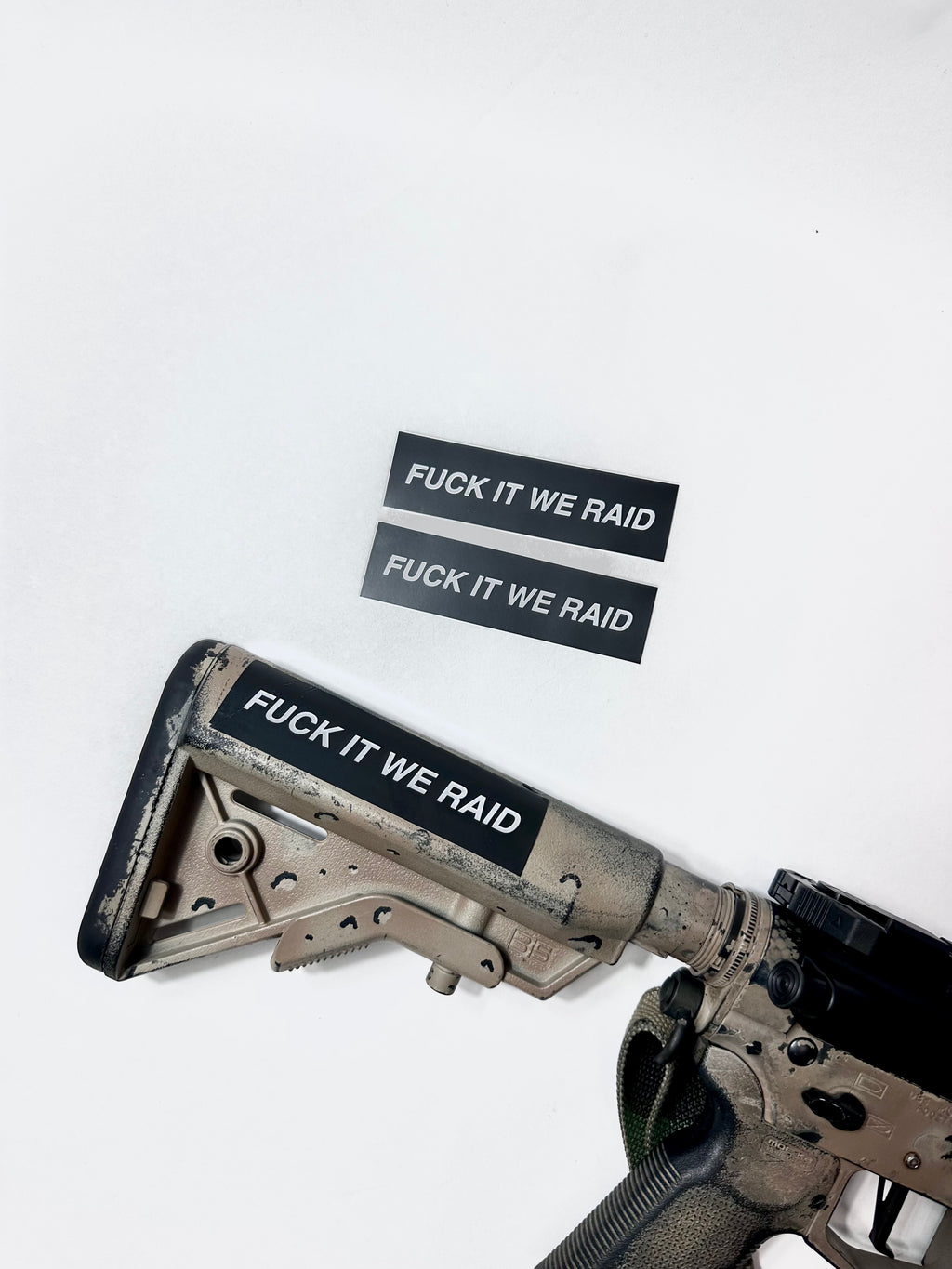 Fuck It We Raid - Sticker