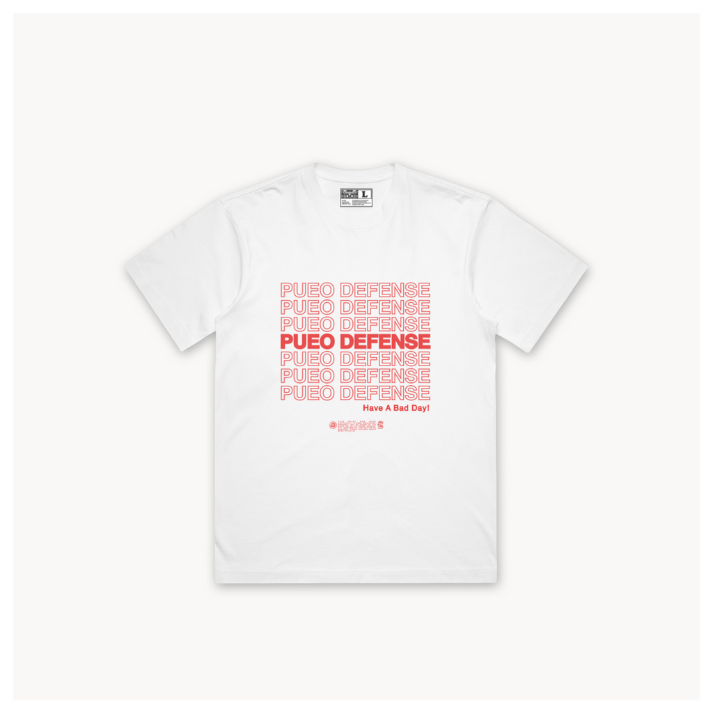 Have A Bad Day! Tee - White Heavy