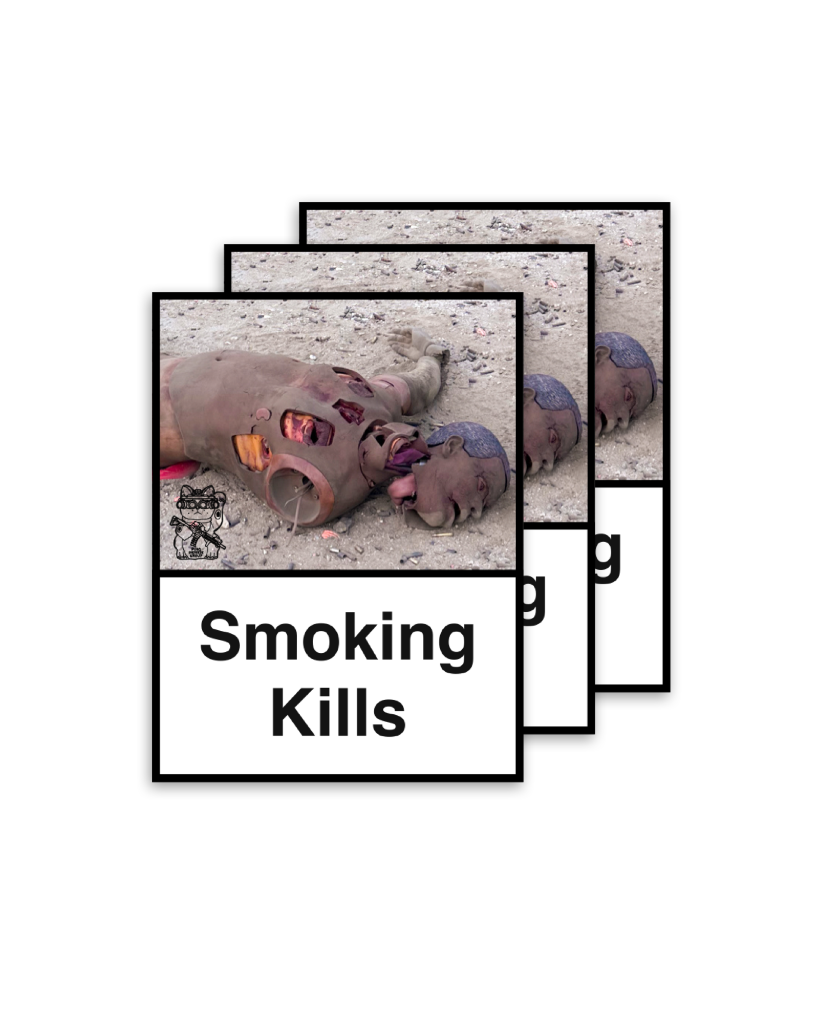 Smoking Kills - Sticker (3 PACK) (Pre-Order)