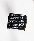 Instagram Operator Sticker