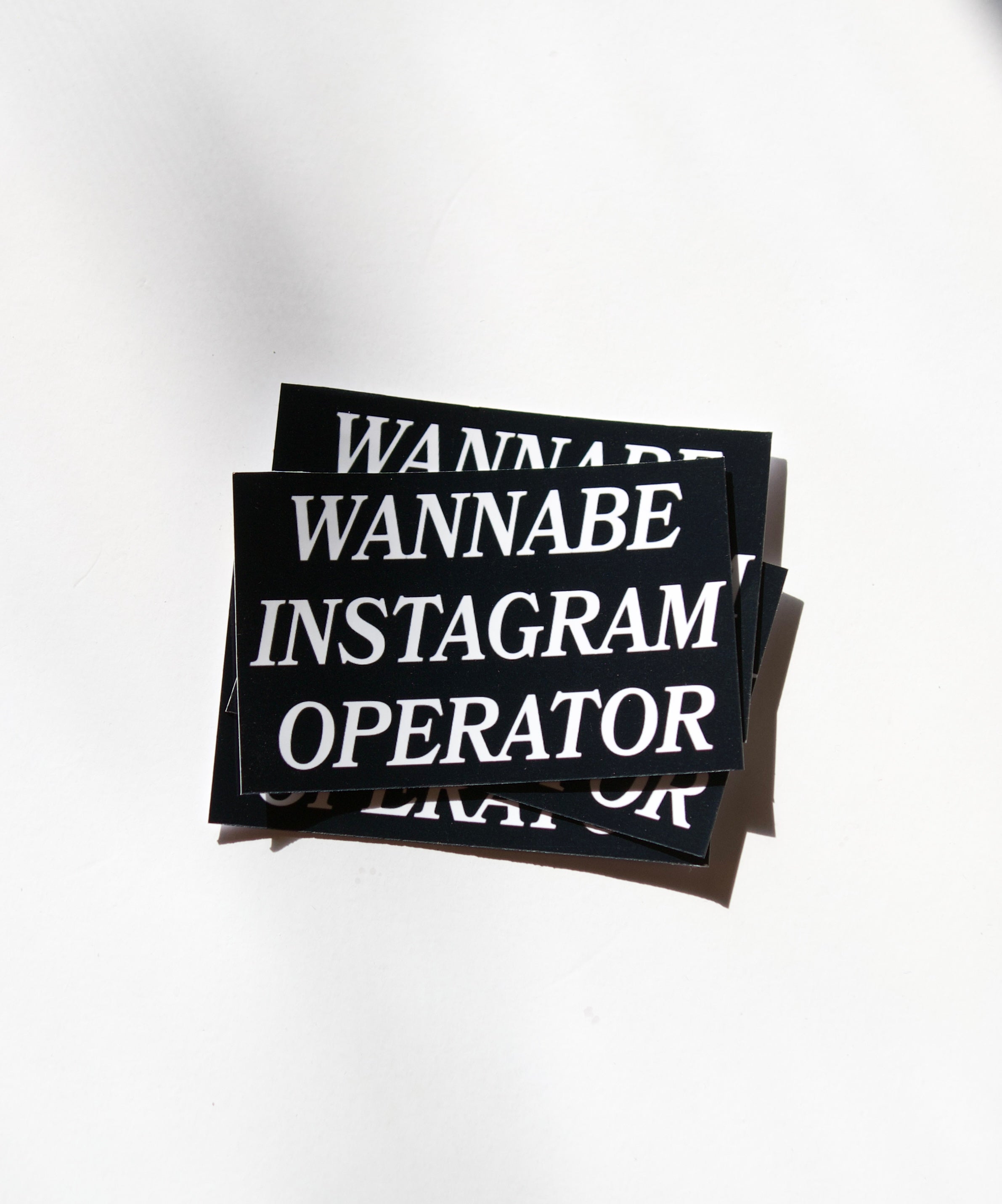Instagram Operator Sticker
