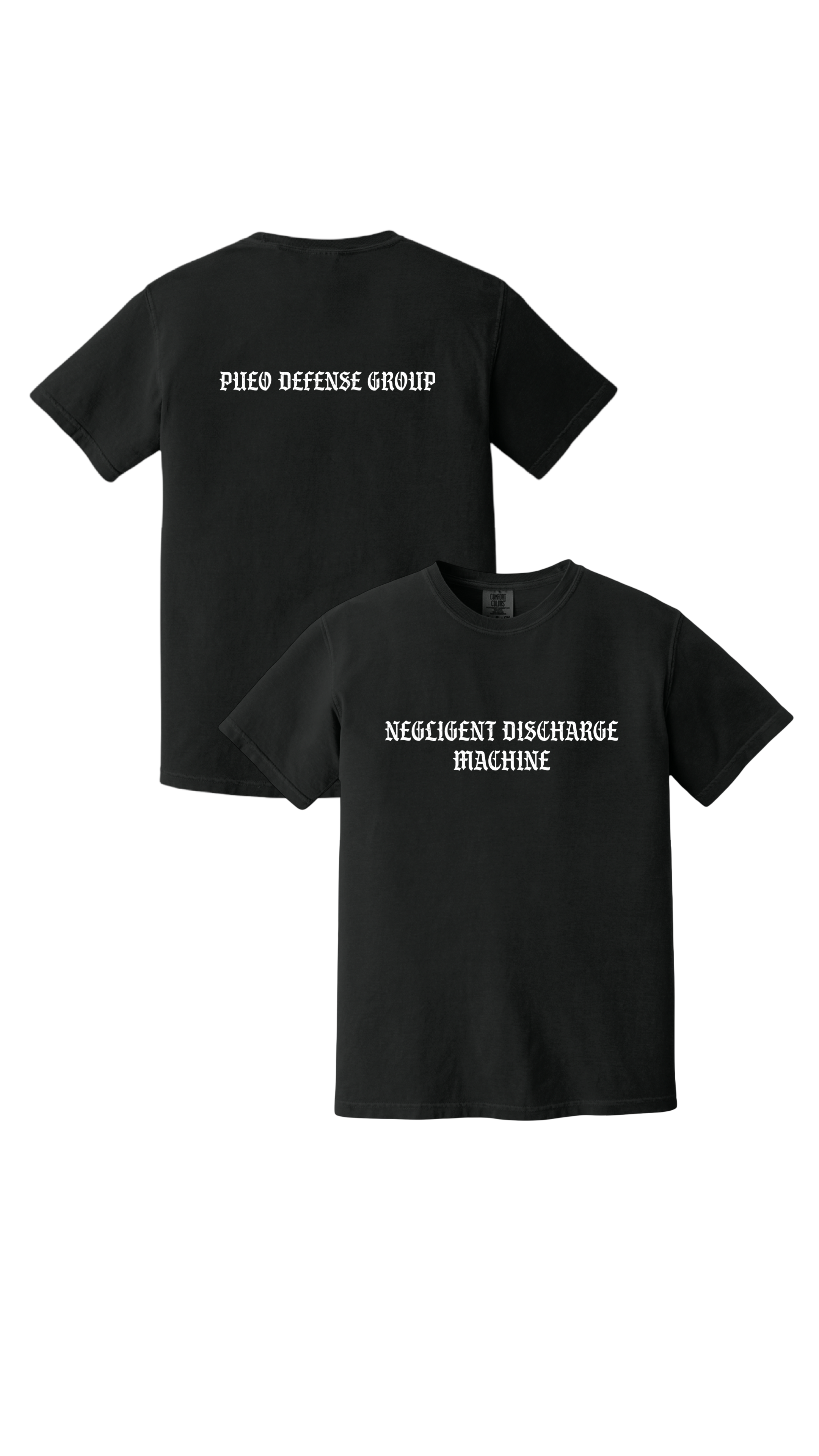 Negligent Discharge Machine Tee