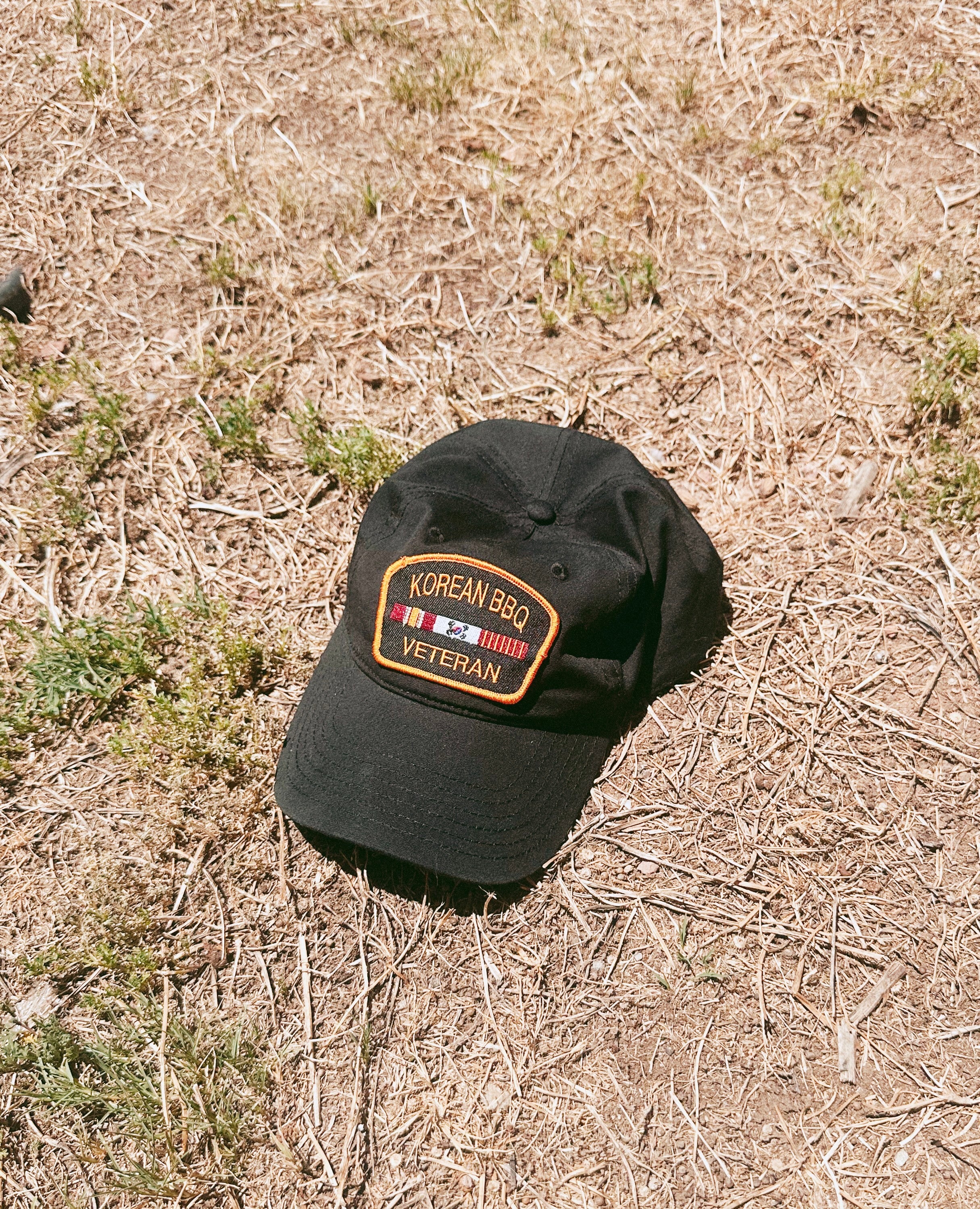 Korean BBQ Veteran Dad Hat