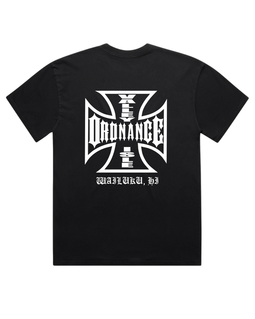 IRON CROSS TEE - BLACK PRE-ORDER