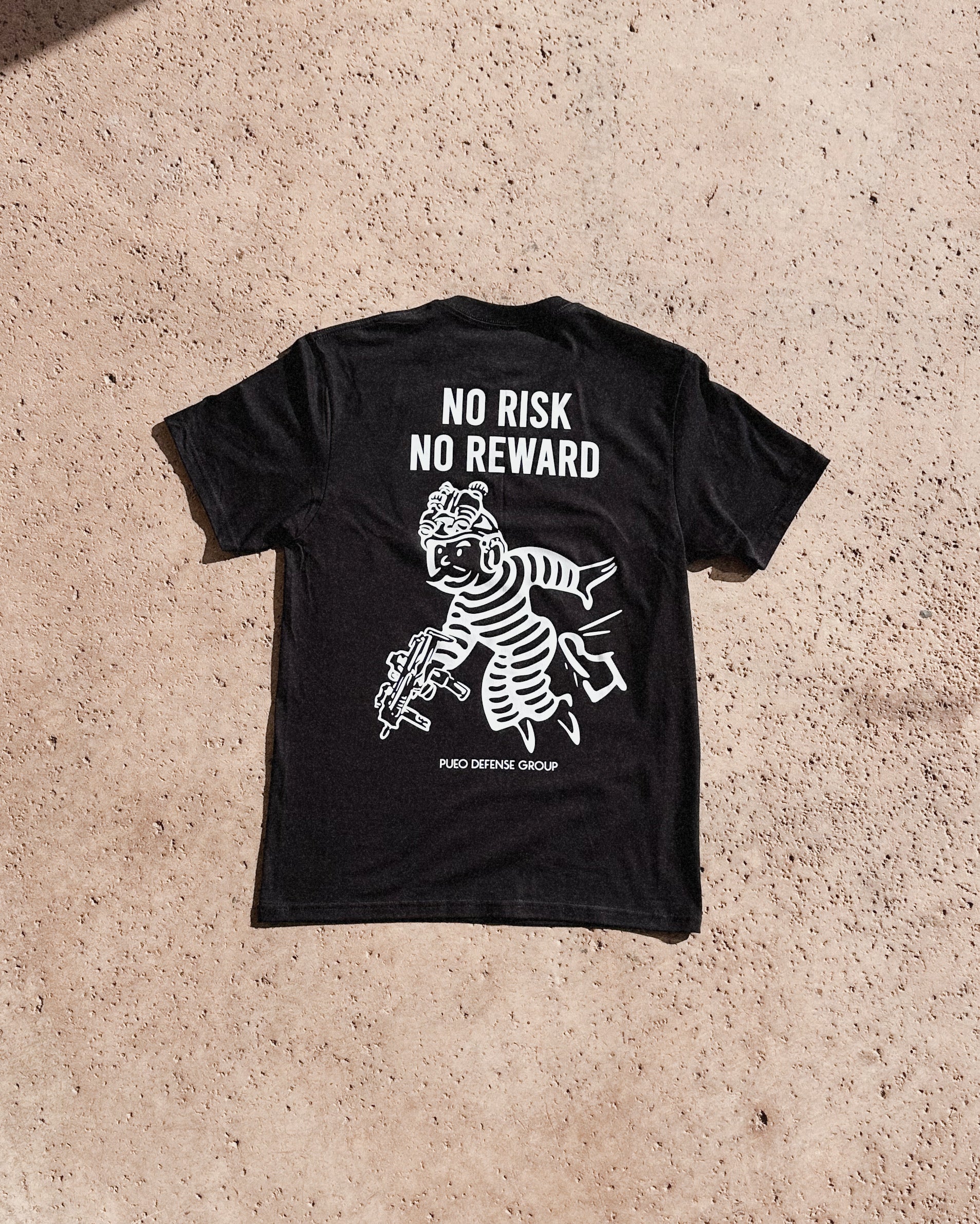 No Risk, No Reward Monopoly - Tee (Black)