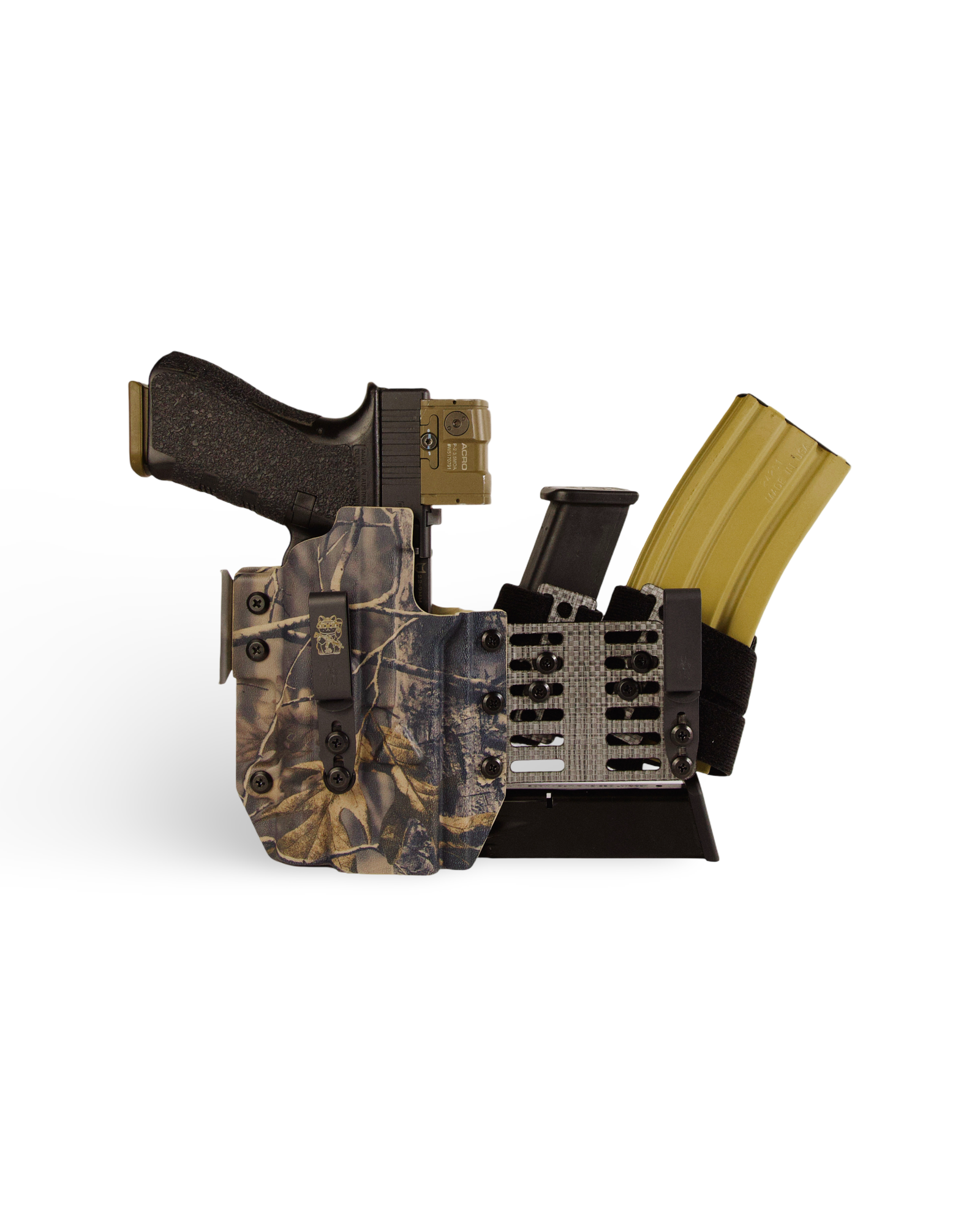 JINGO UNIVERSAL HOLSTER - DOUBLE WING - SOGGY OAK