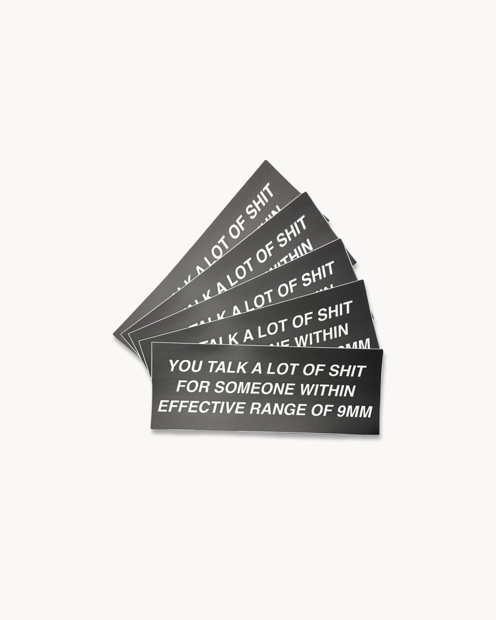Effective Immediately Sticker Effective Range Bumper Sticker โ Pueo Defense Group
