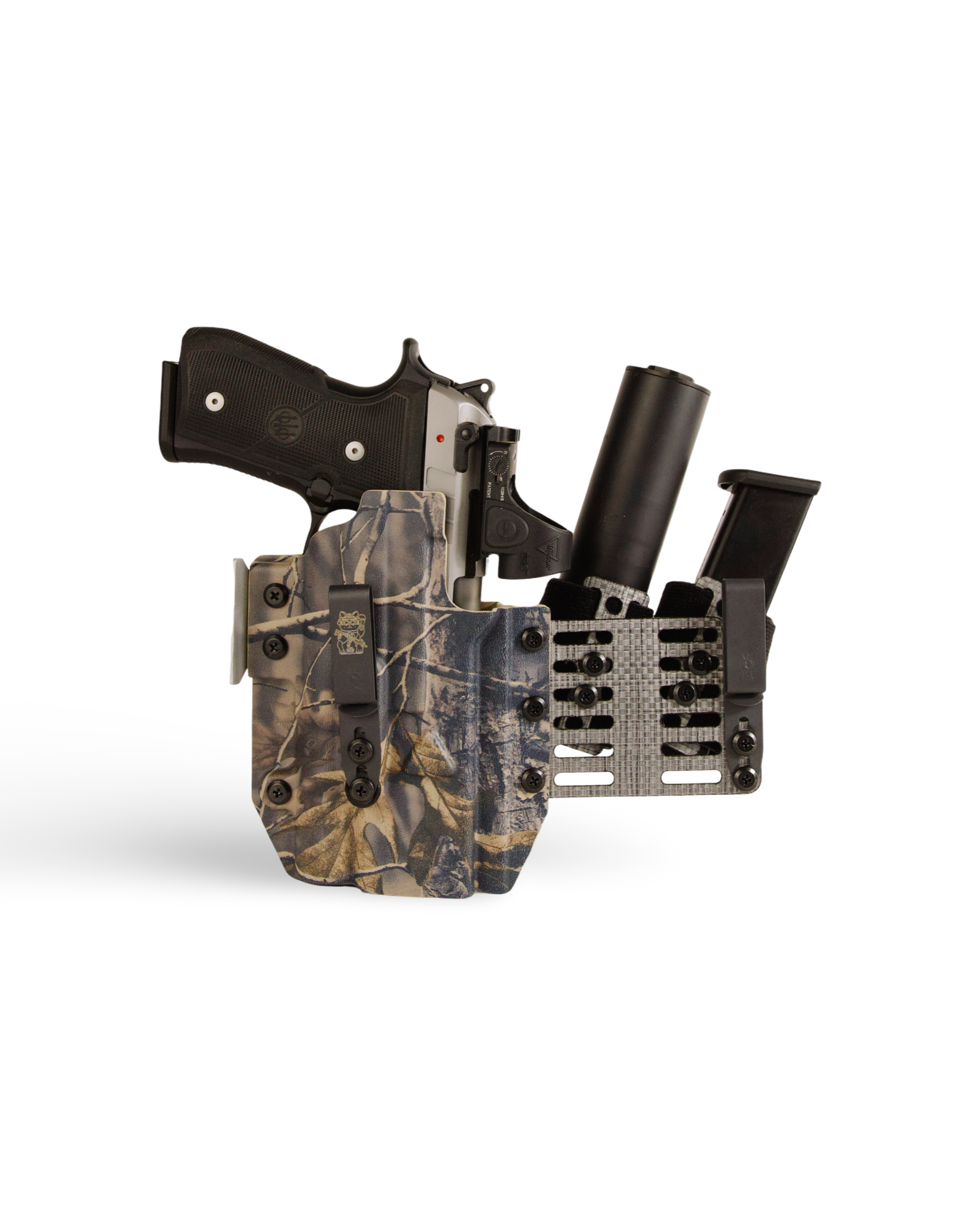 JINGO UNIVERSAL HOLSTER - DOUBLE WING - SOGGY OAK