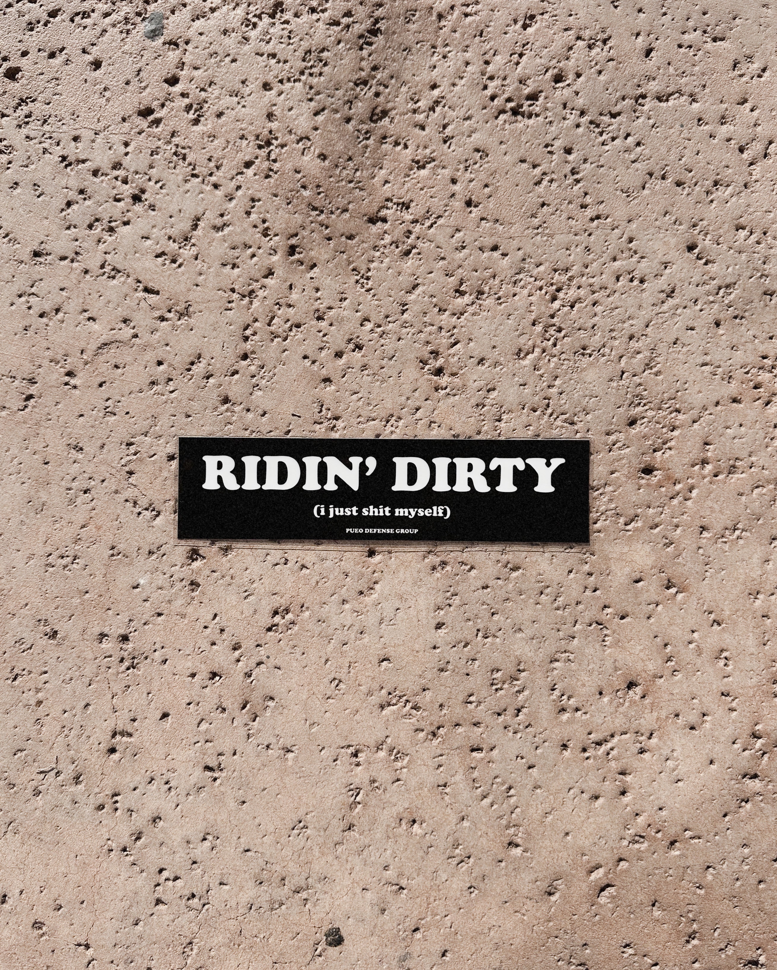 Ridin' Dirty - Sticker