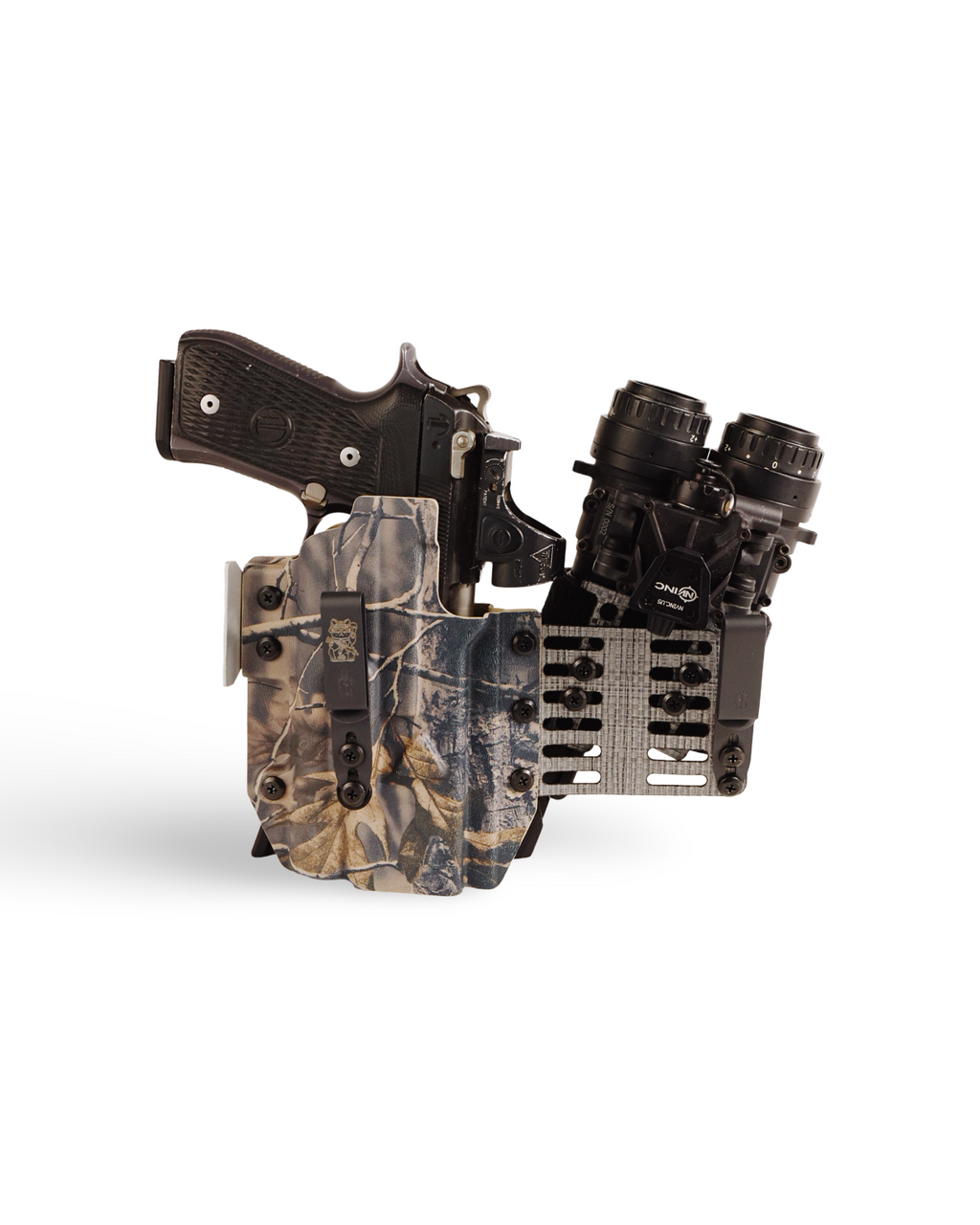 JINGO UNIVERSAL HOLSTER - DOUBLE WING - SOGGY OAK