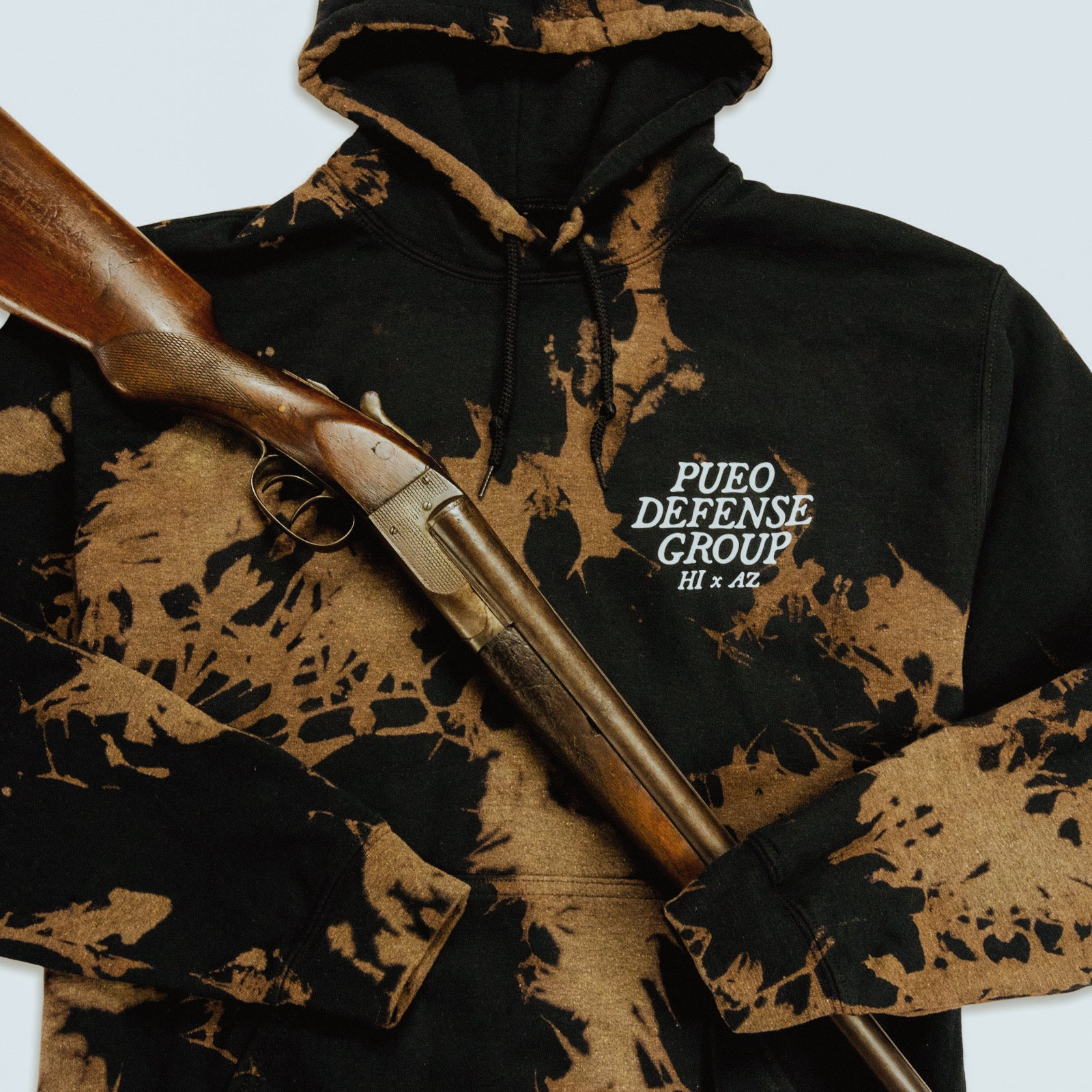 OG Cat NODs - Hoodie (Bleach Tie Dye)