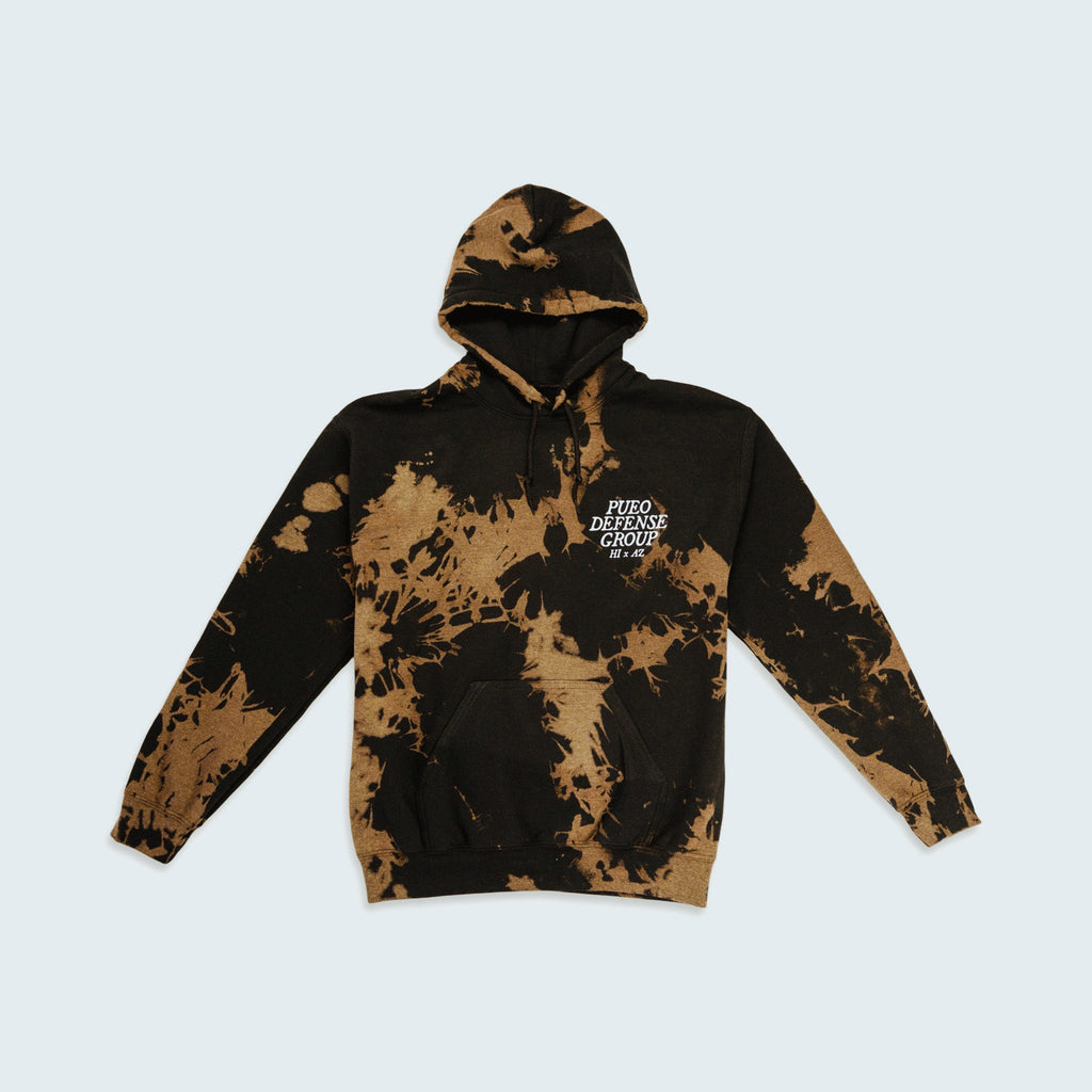 OG Cat NODs - Hoodie (Bleach Tie Dye)