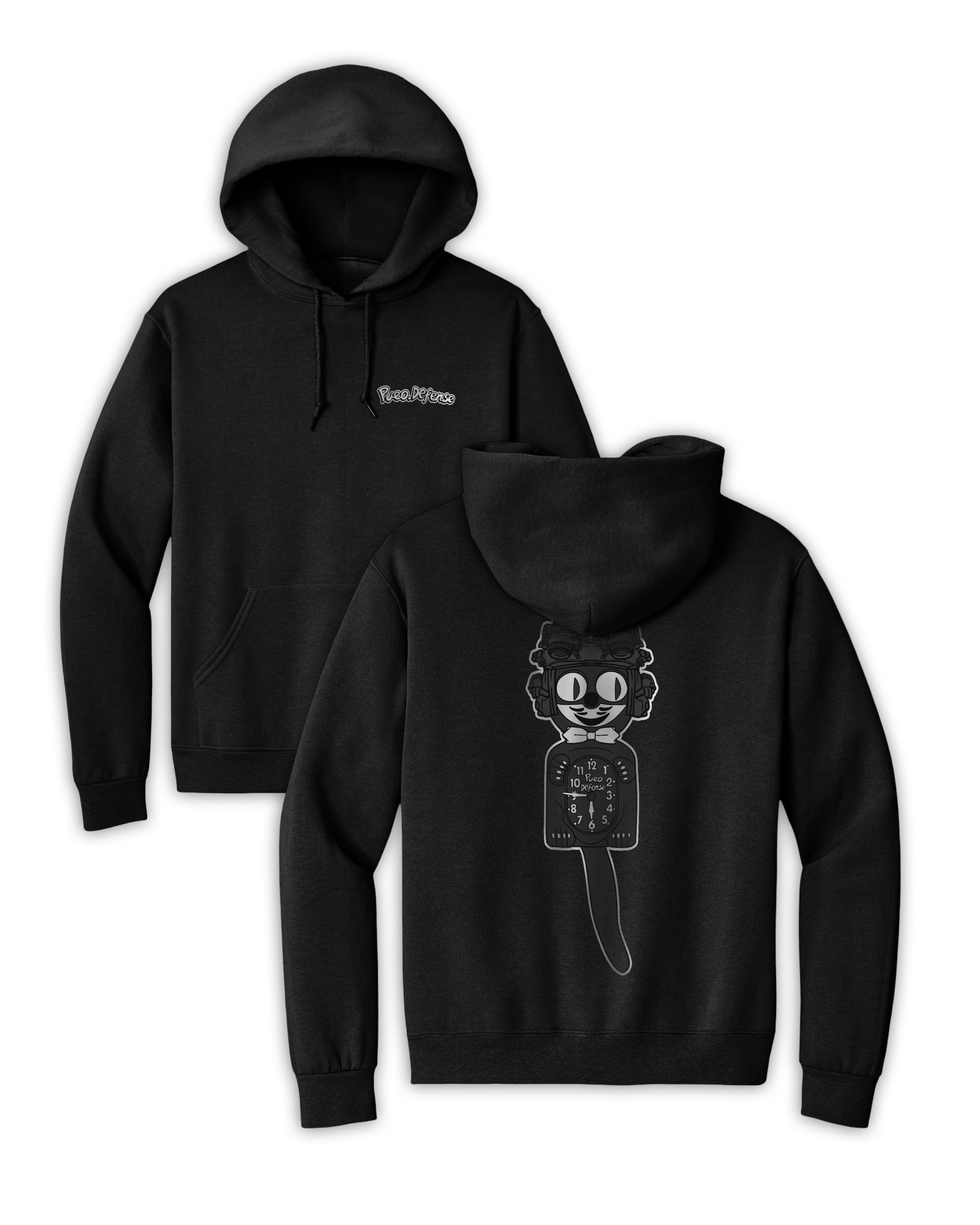 CAT CLOCK NODS MIDWEIGHT HOODIE