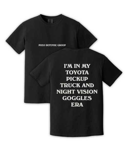 TOYOTA PICKUP & NODS ERA TEE - BLACK
