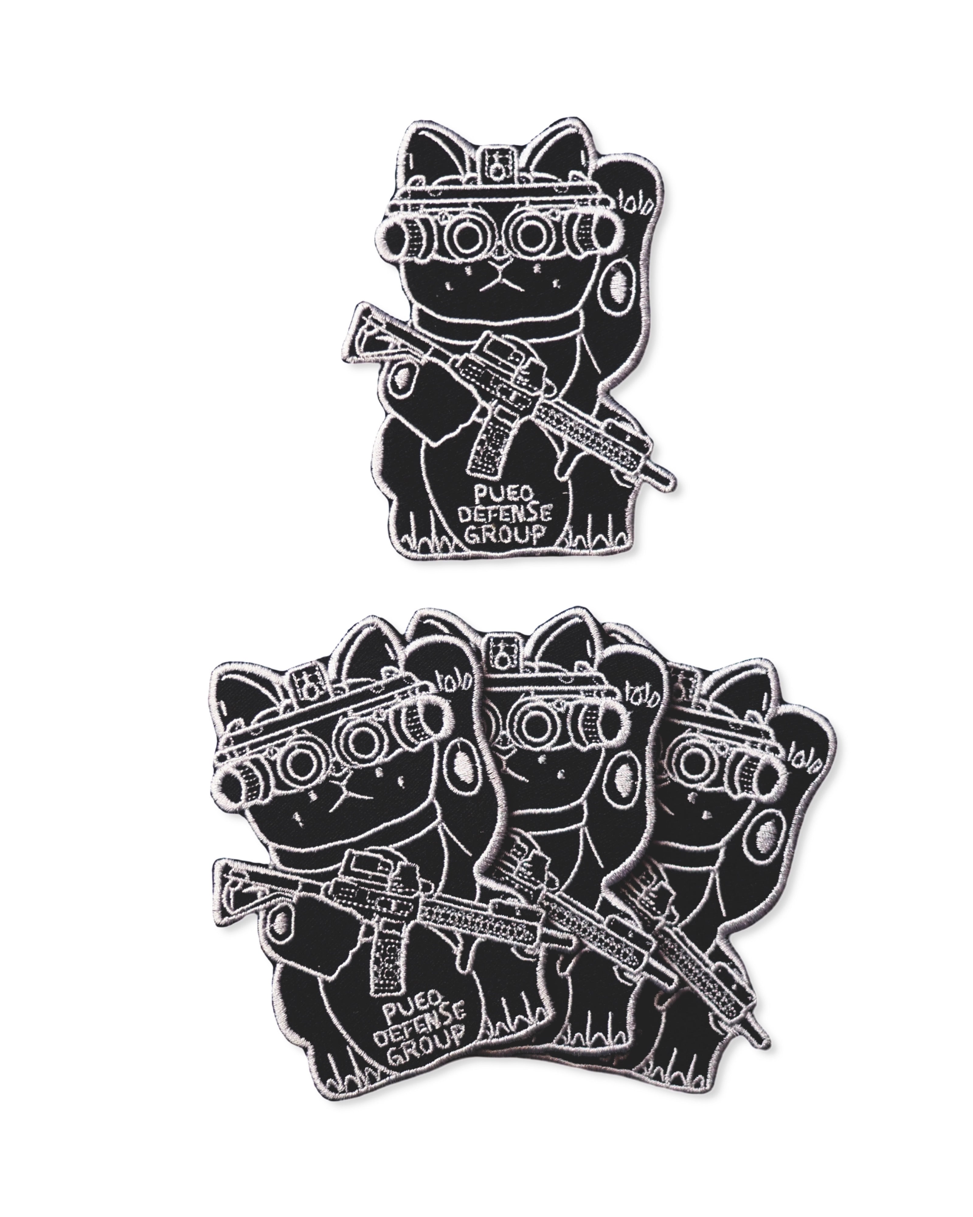 Pueo Defense Group Patch - Black