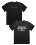 I Promise I Can Be Trusted Around Unsecured Weapons - Tee (Black)