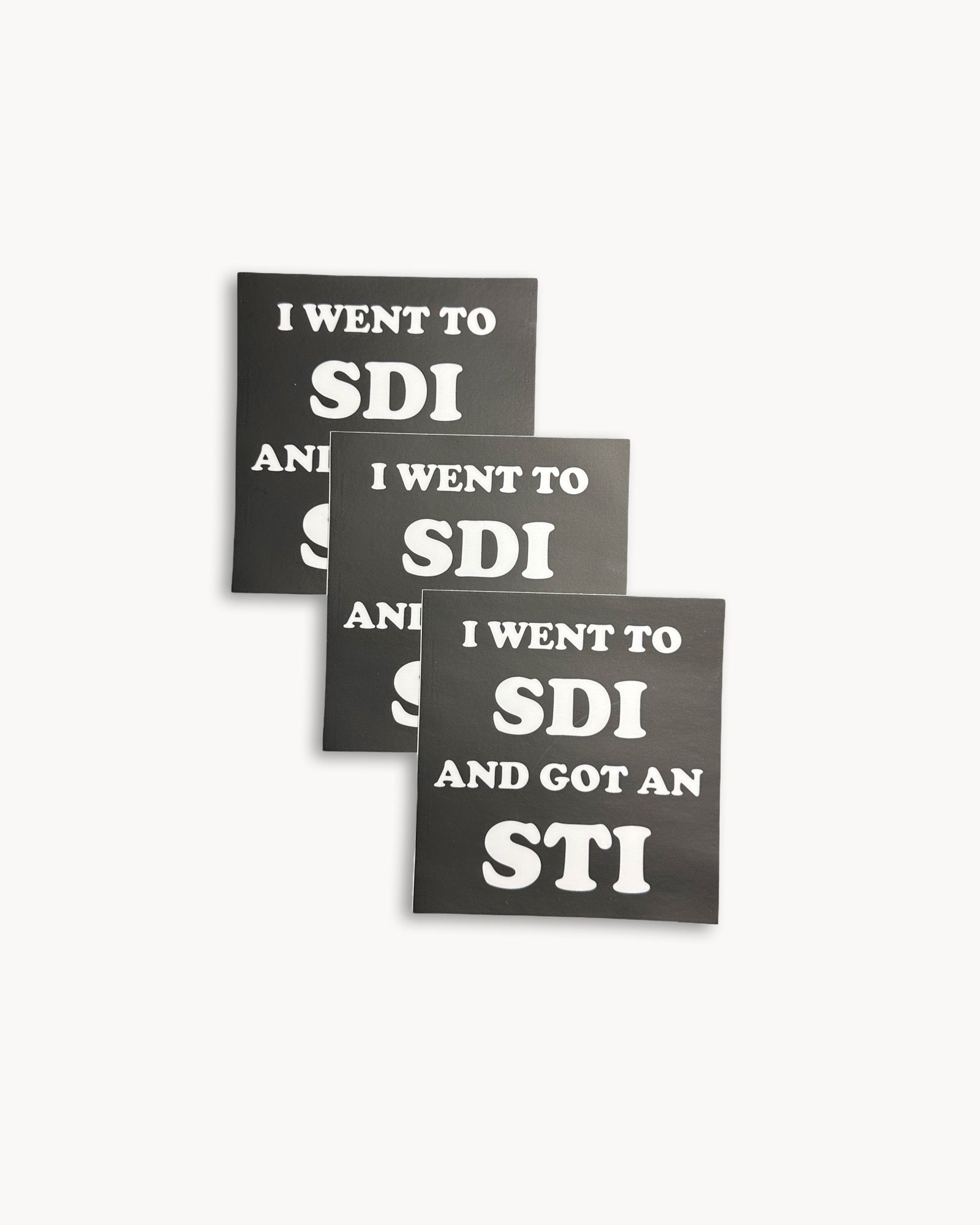 SDI Gave Me an STI Sticker (Pre-Order)