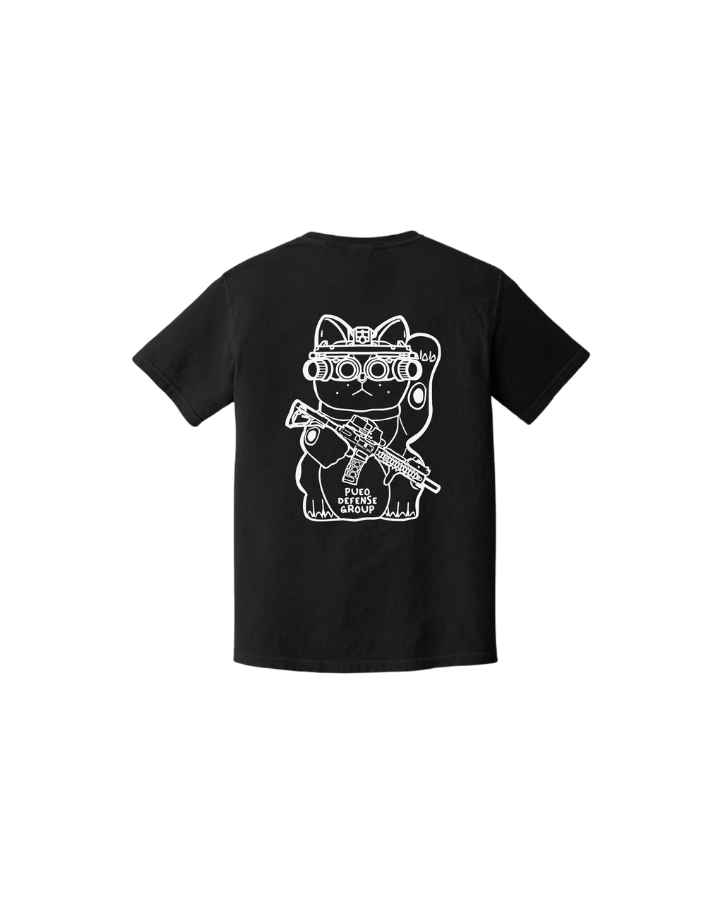OG CAT NODS REPEATER TEE - SOGGY OAK / WHITE