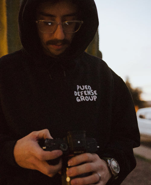 OG CAT NODS MIDWEIGHT HOODIE - BLACK