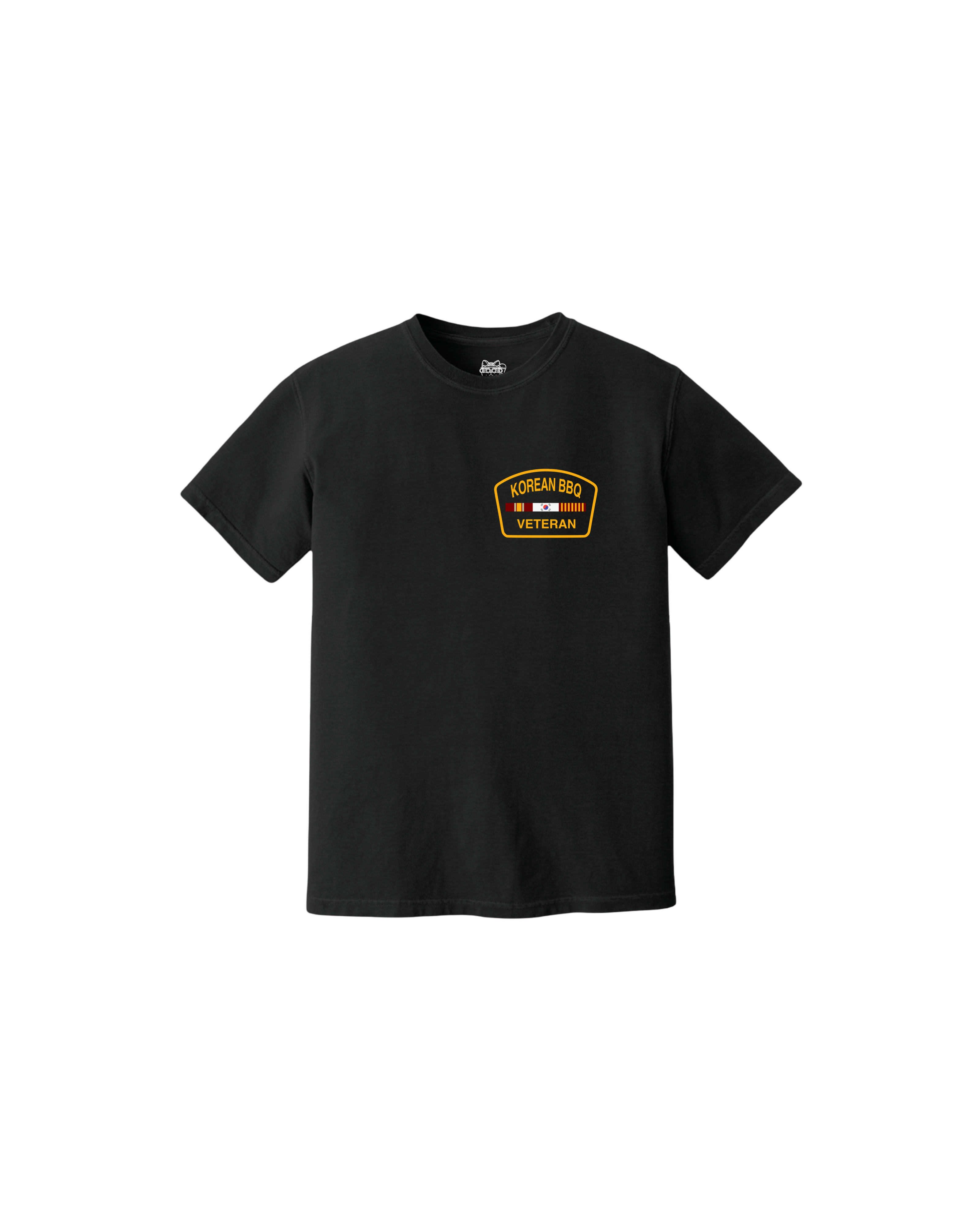 KOREAN BBQ VETERAN TEE - BLACK