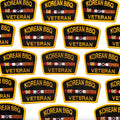 Korean BBQ Veteran Patch (ADHESIVE BACK)
