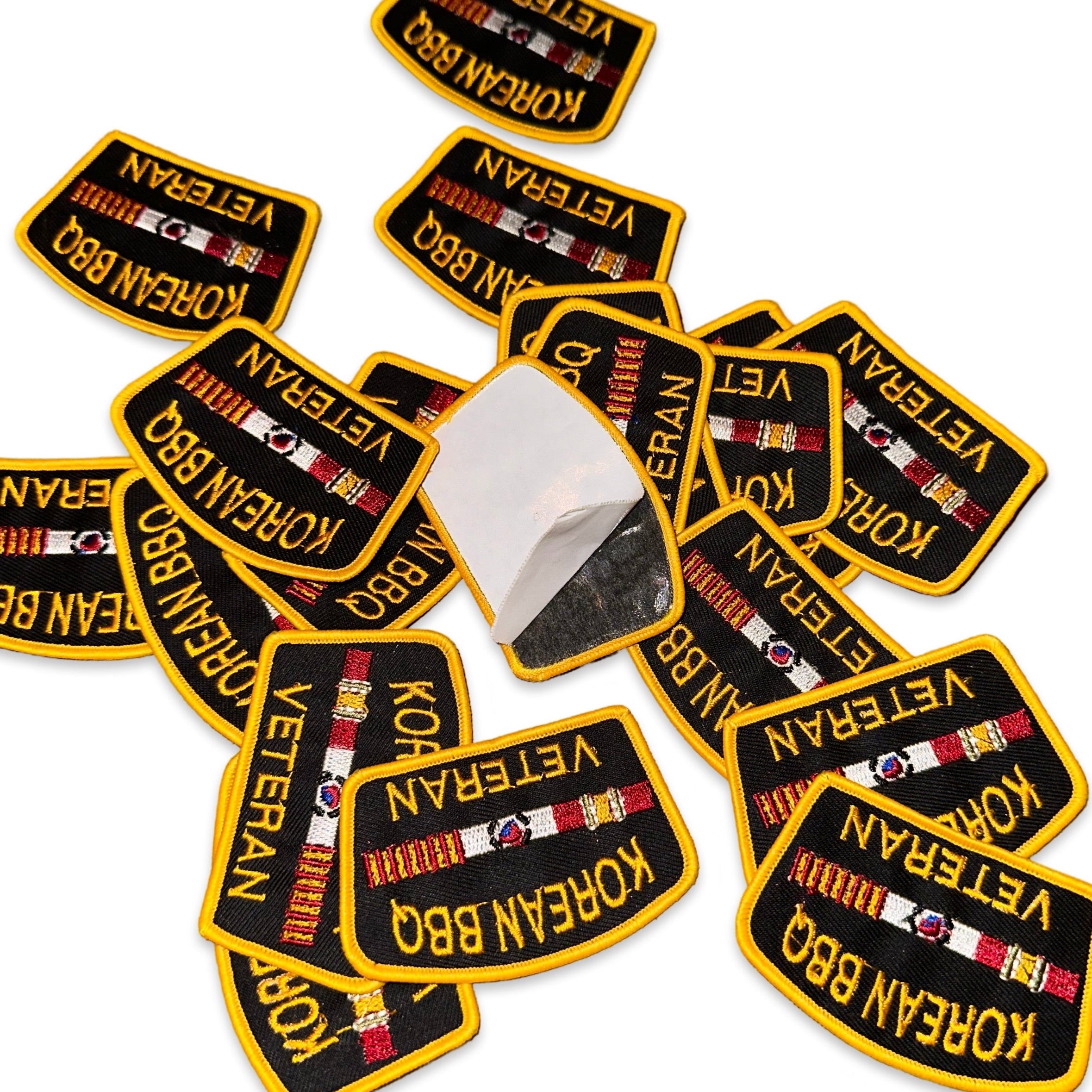 Korean BBQ Veteran Patch (ADHESIVE BACK)