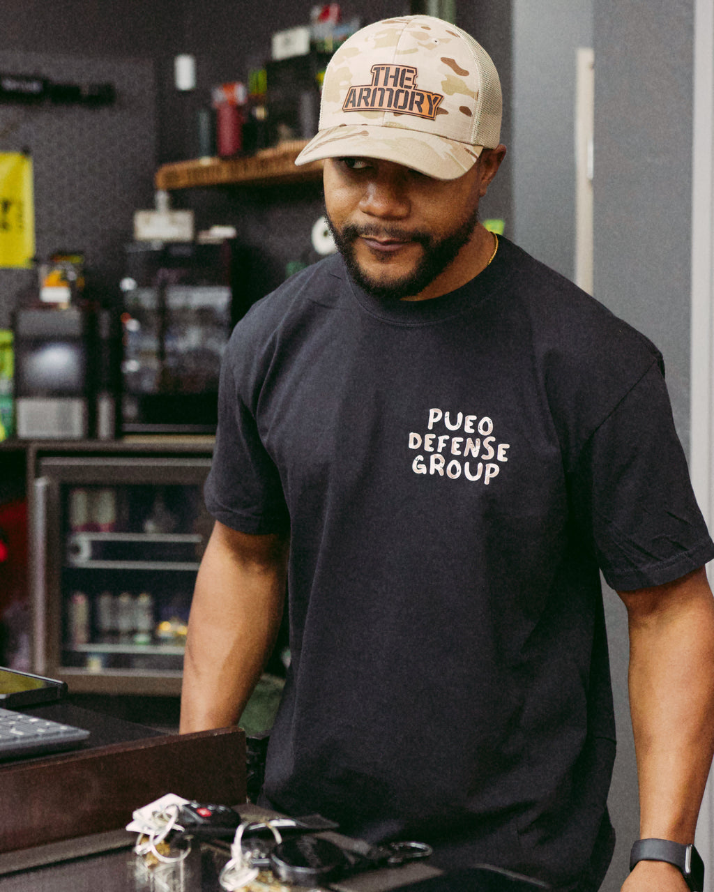 OG CAT NODS TEE - CHOCO CHIP