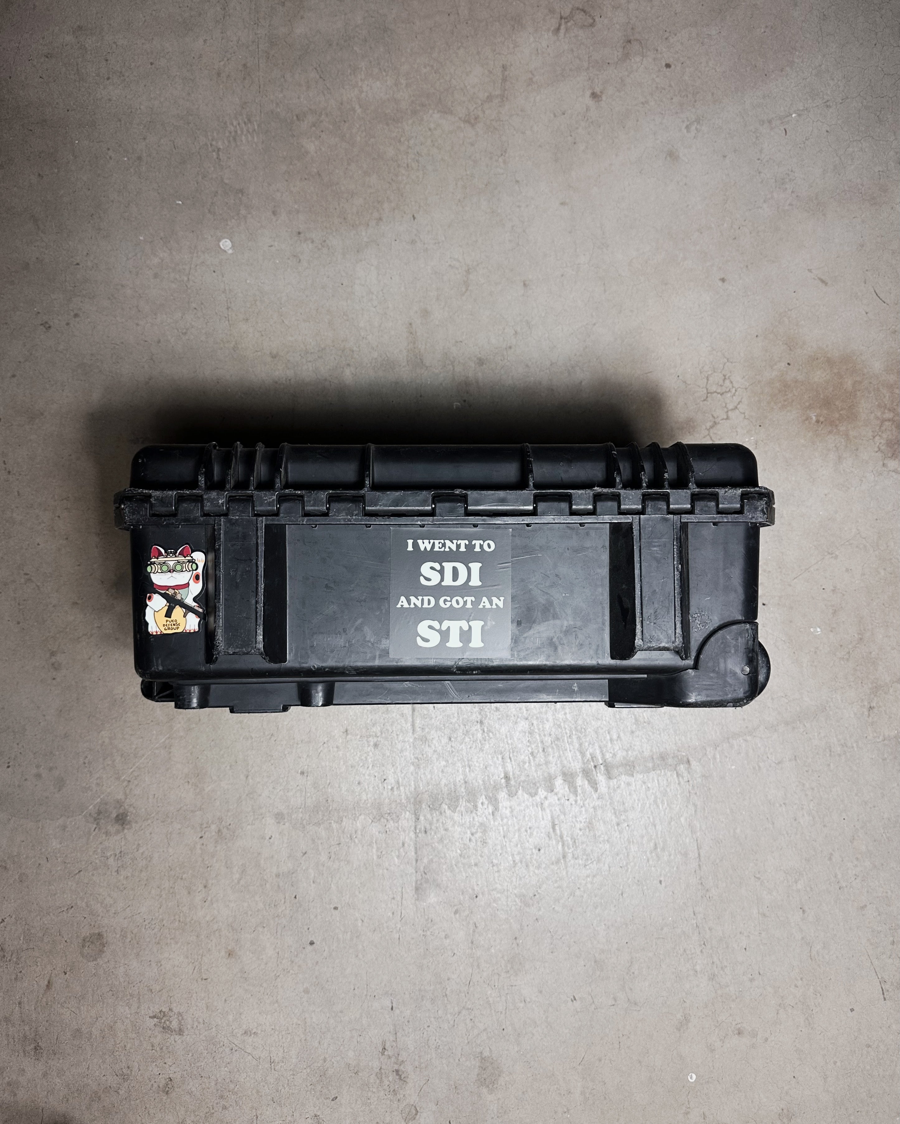 SDI Gave Me an STI - Sticker