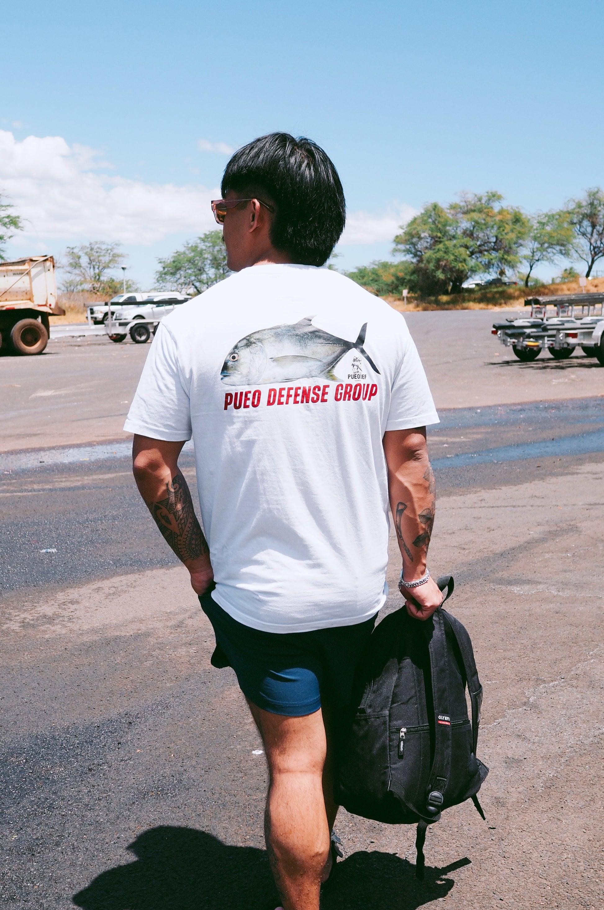 Ulua Tee - White Heavy (Pre-Order)