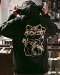 OG CAT NODS OVERSIZED HOODIE - CHOCO CHIP