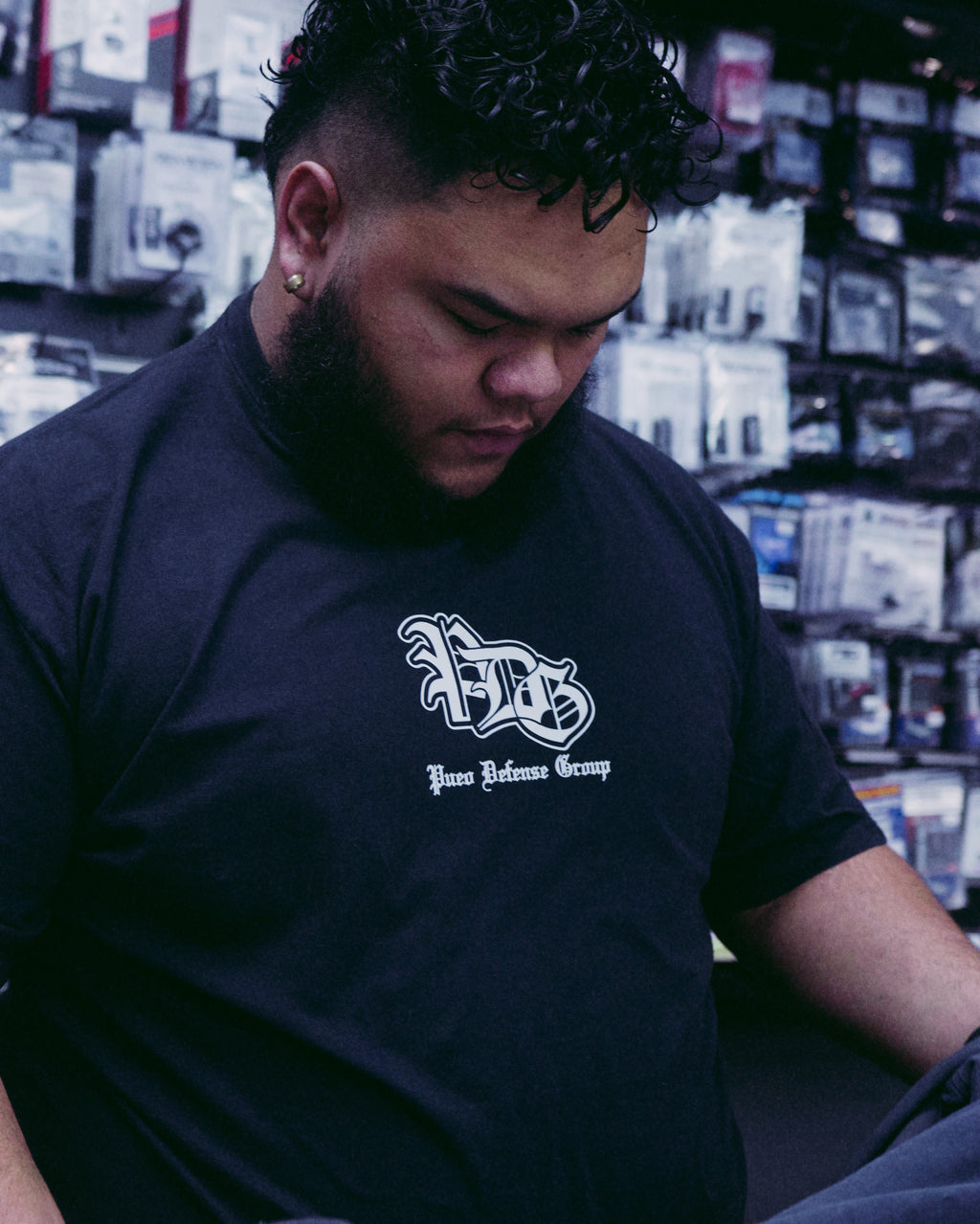 PUEO DEFENSE GROUP MONOGRAM TEE