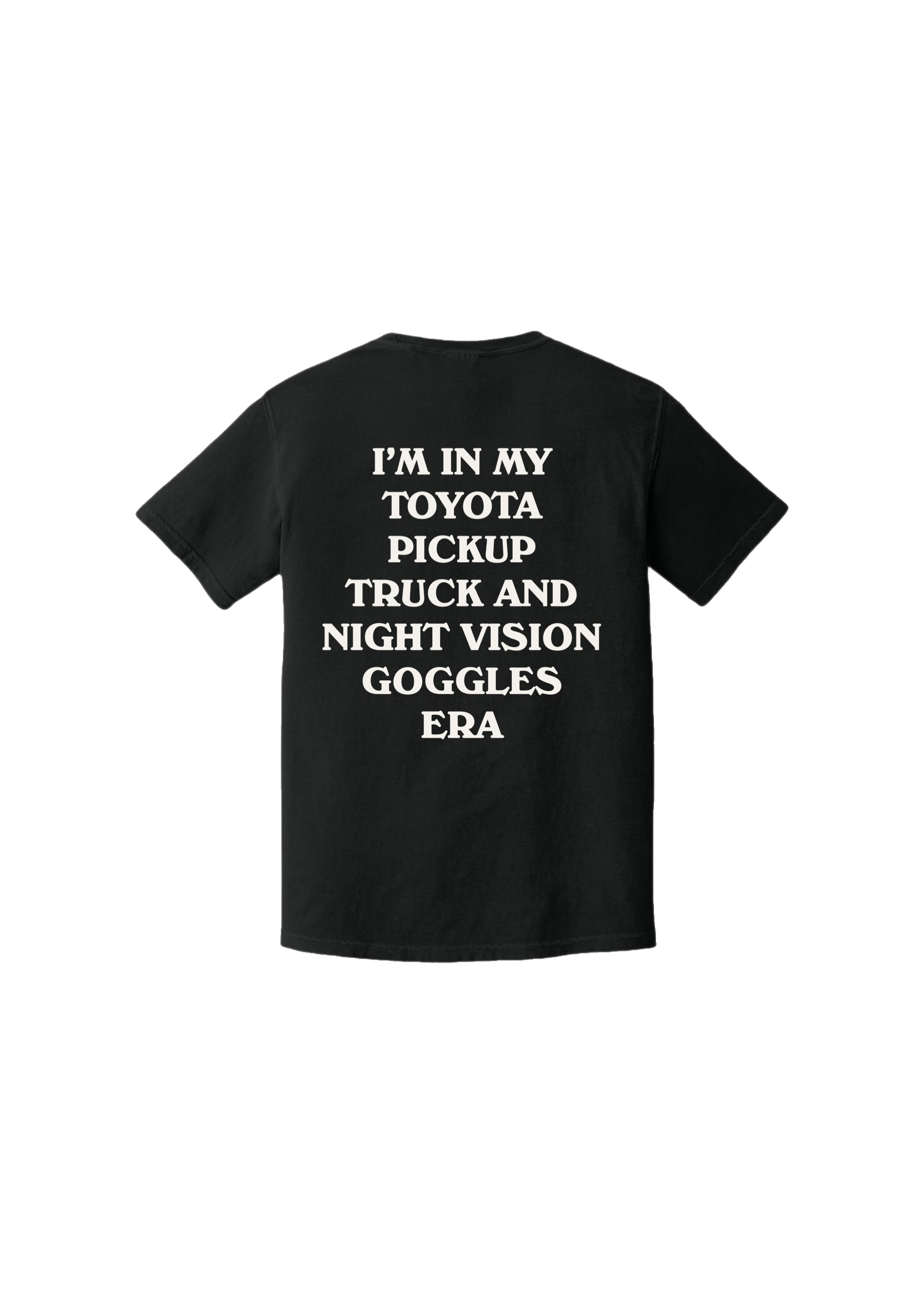 TOYOTA PICKUP & NODS ERA TEE - BLACK