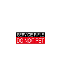 DO NOT PET STICKERS