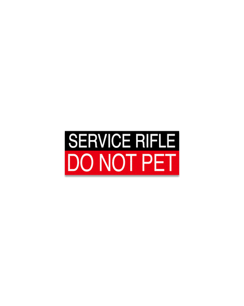 DO NOT PET STICKERS