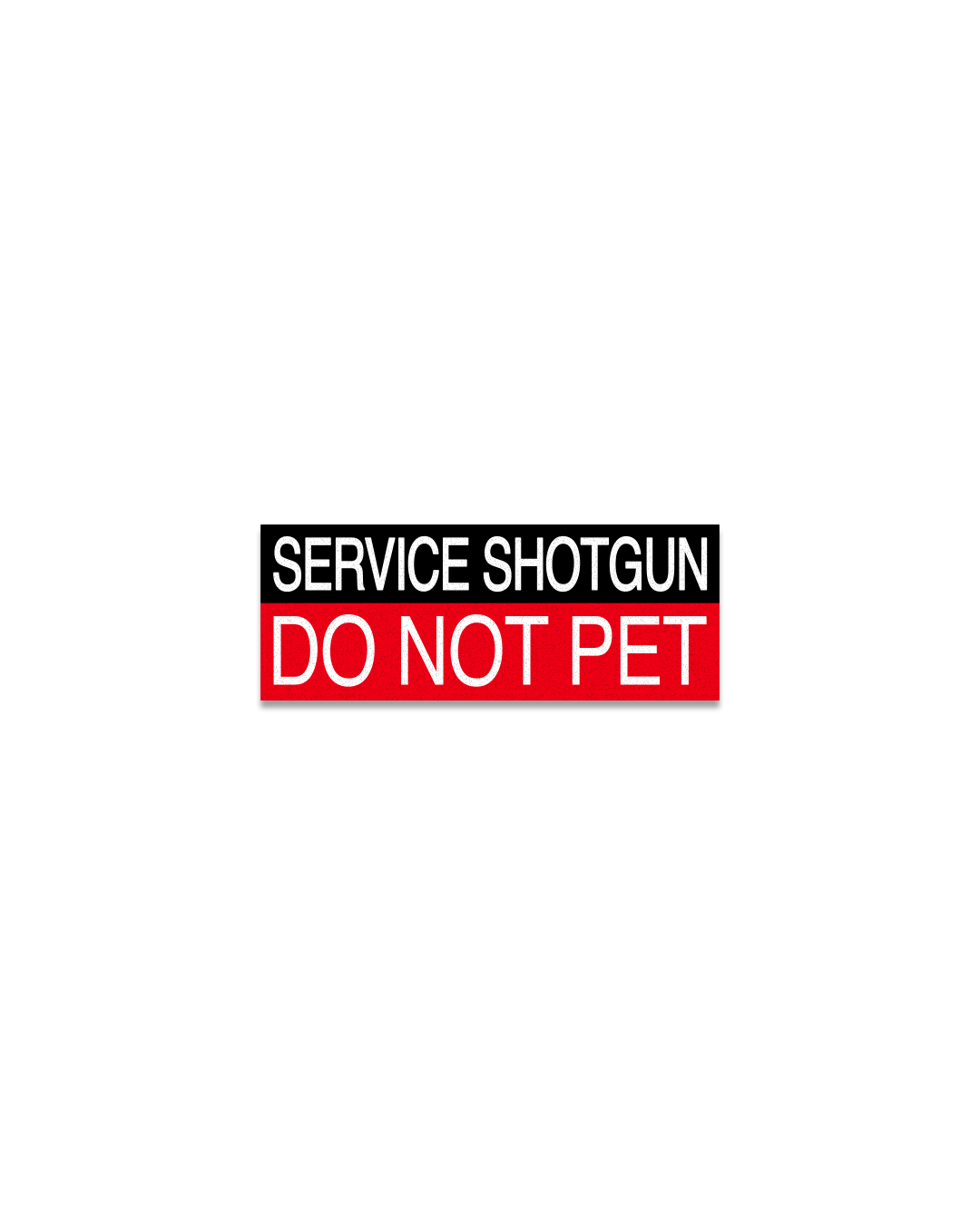 DO NOT PET STICKERS
